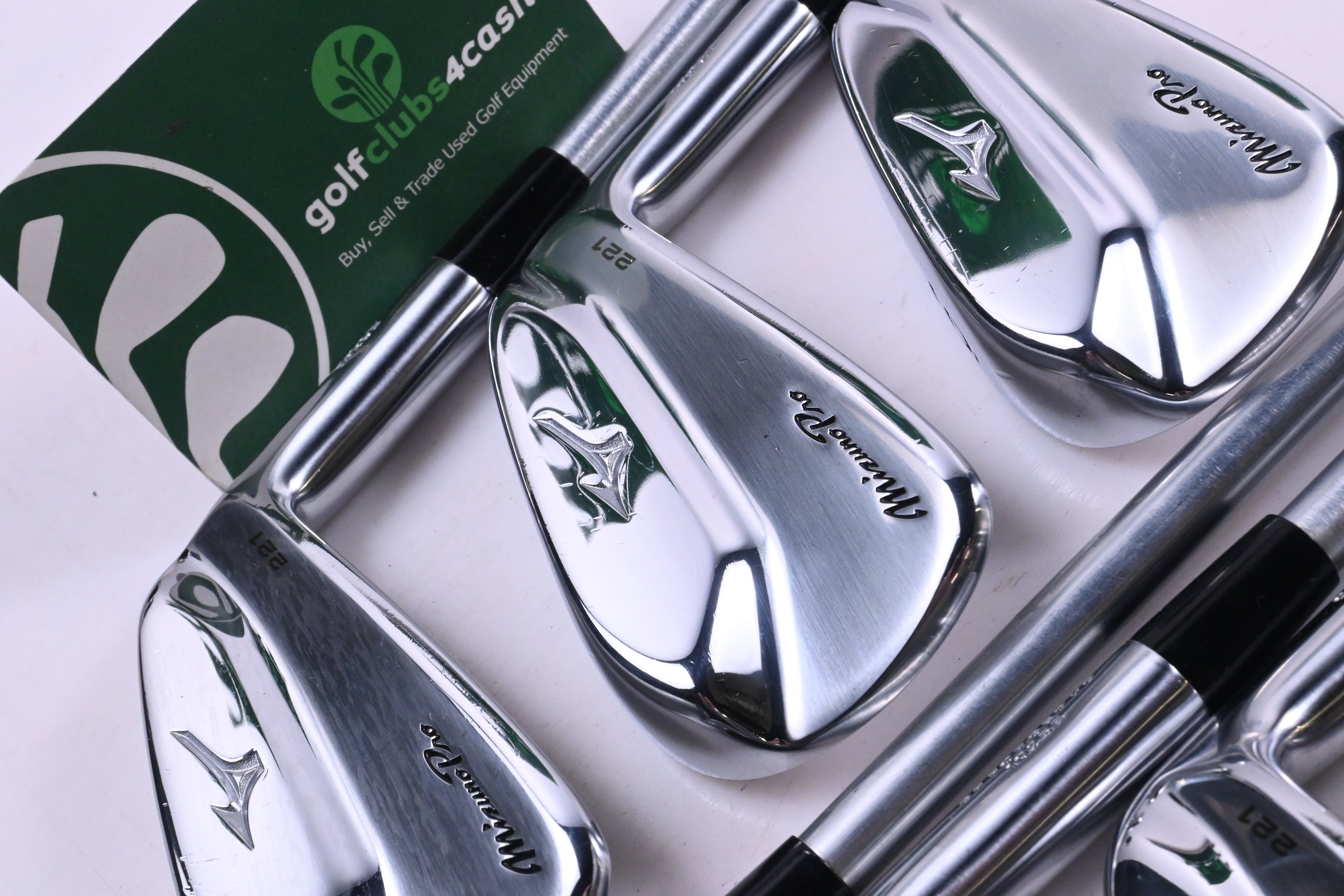 Mizuno Pro 221 Irons / 4-PW / Stiff Flex Project X LZ 120 Shafts