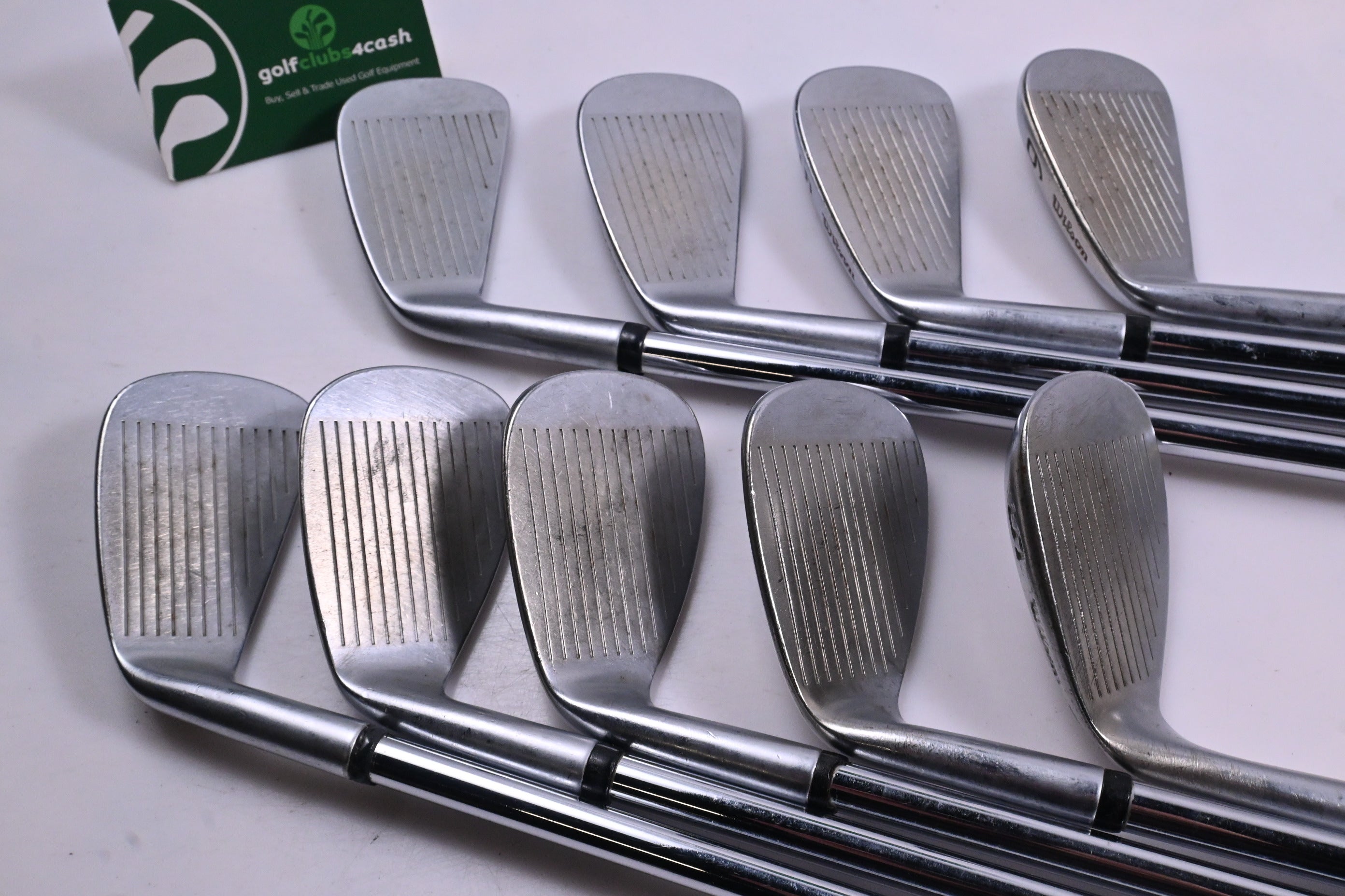 Wilson RM Forged Irons / 3-PW+SW / Stiff Flex Steel Shafts
