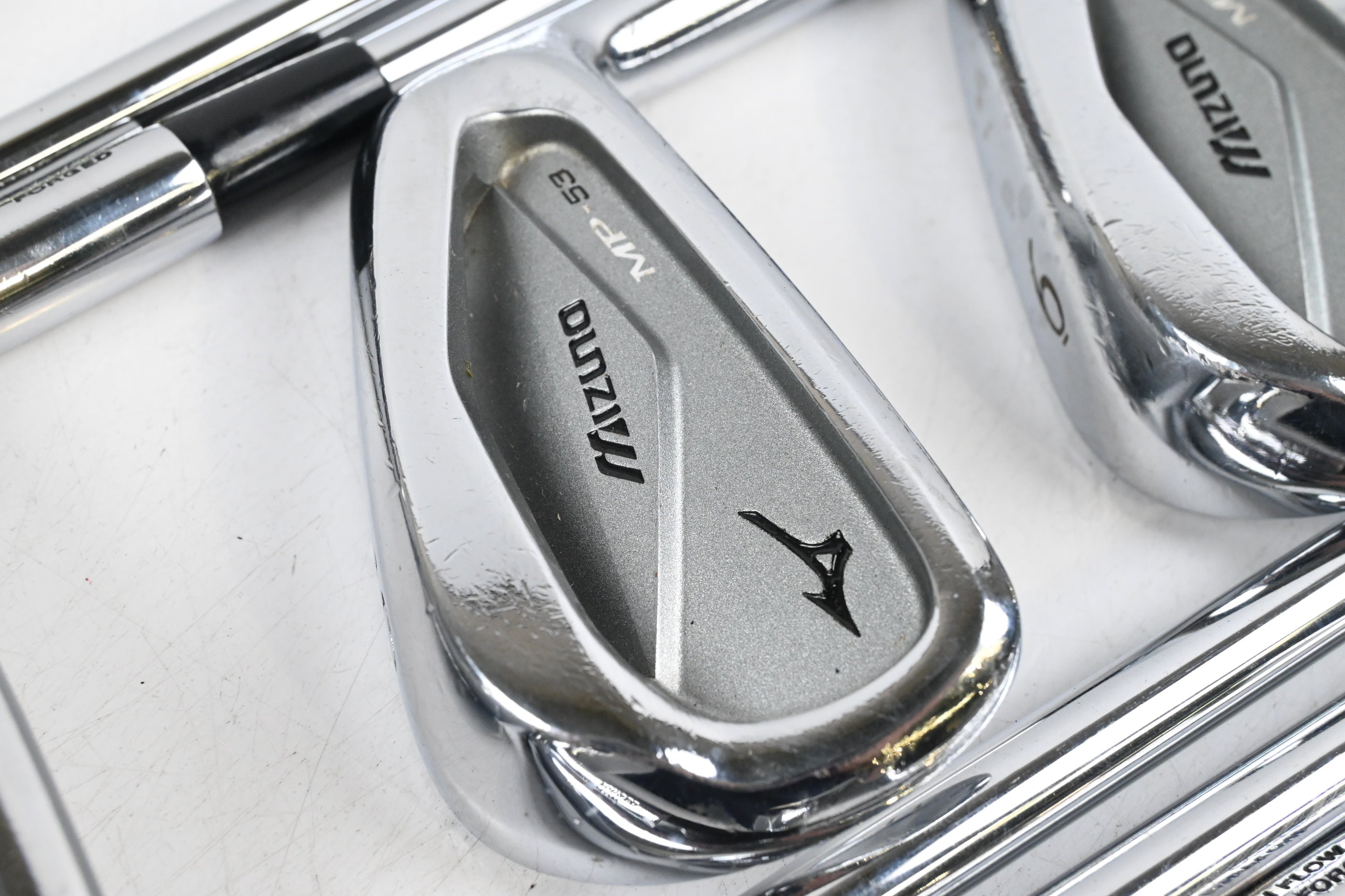 Mizuno MP-53 Irons / 3-PW / Stiff Flex Dynamic Gold S300 Shafts