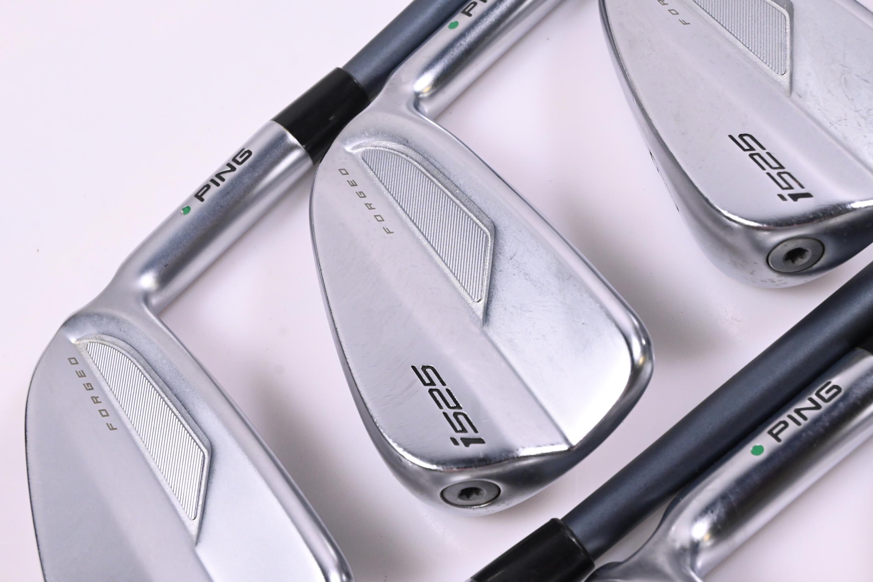 Ping i525 Irons / 5-PW / Green Dot / Stiff Flex Ping Alta CB Slate Shafts