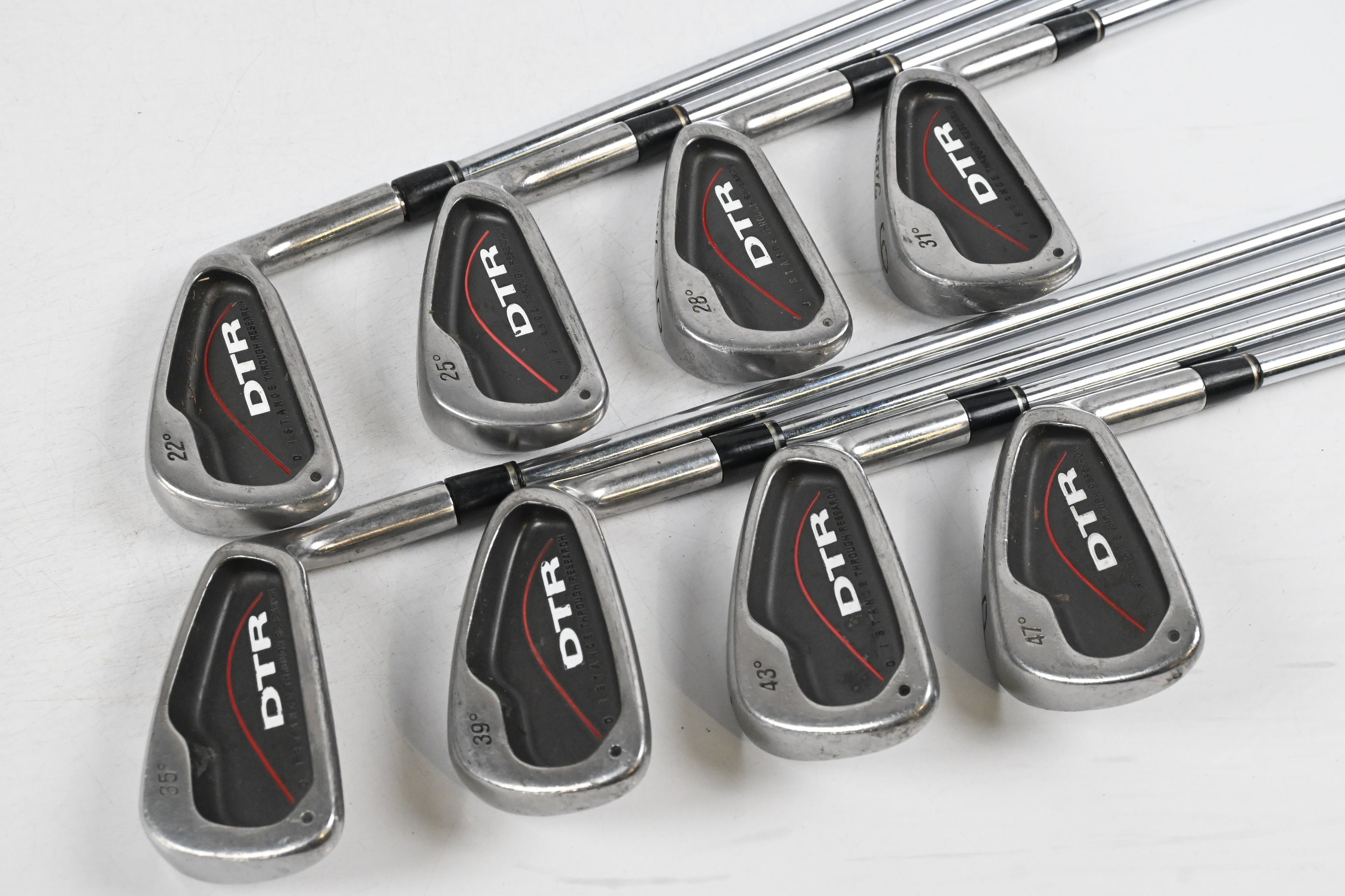 Titleist DTR Irons / 3-PW / Regular Flex Titleist MS-309 Shafts