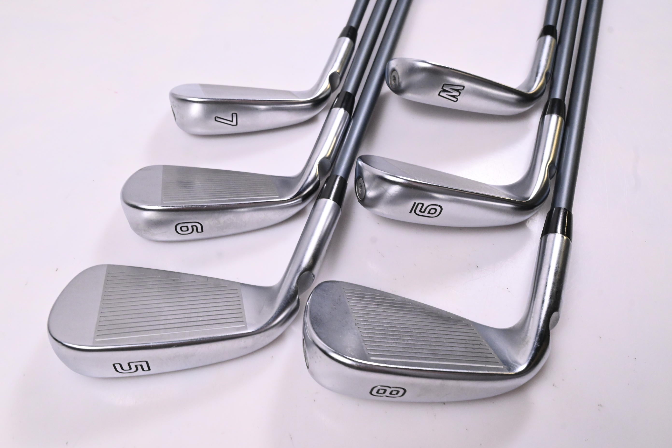 Ping i525 Irons / 5-PW / Green Dot / Stiff Flex Ping Alta CB Slate Shafts
