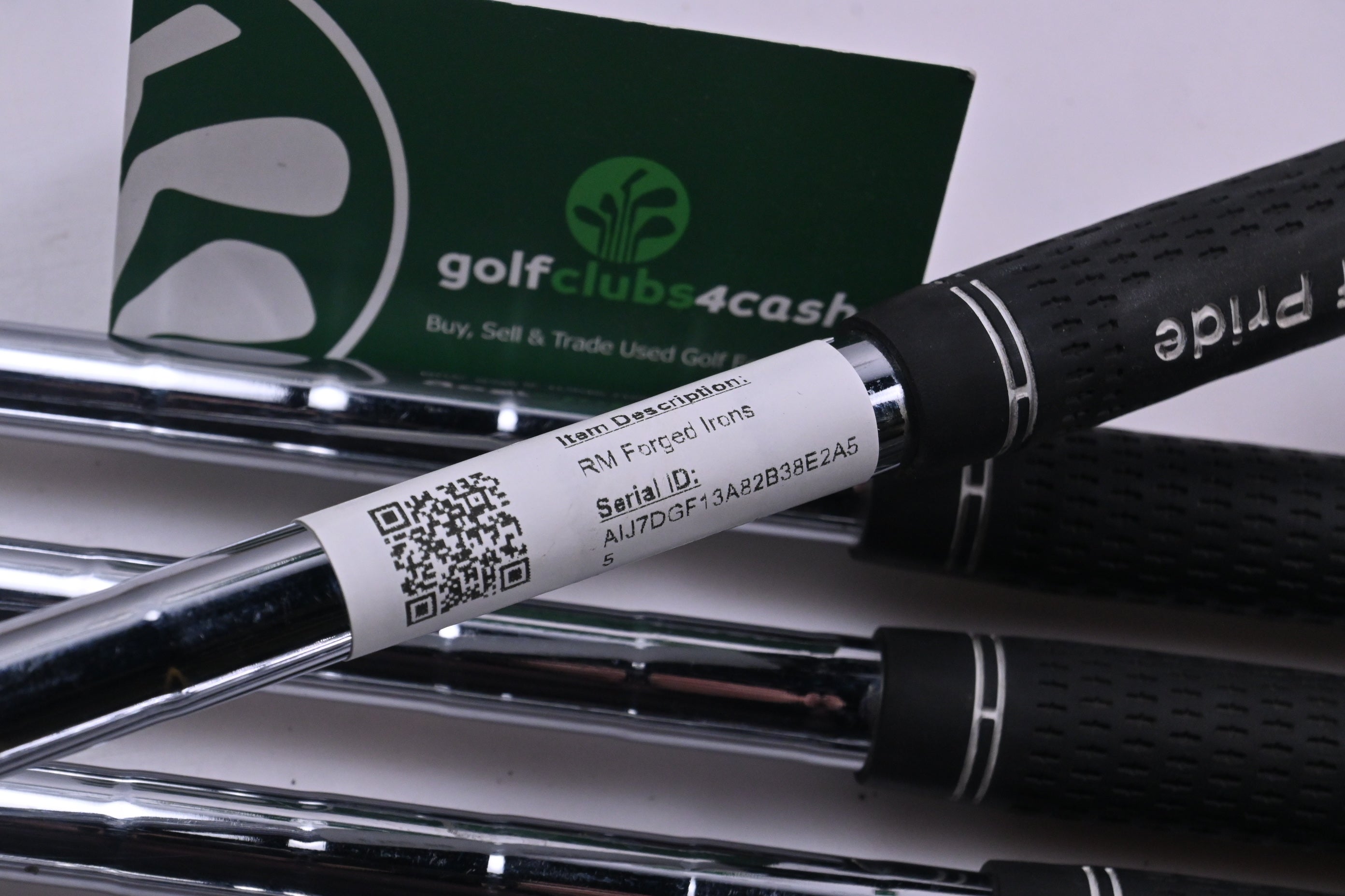 Wilson RM Forged Irons / 3-PW+SW / Stiff Flex Steel Shafts