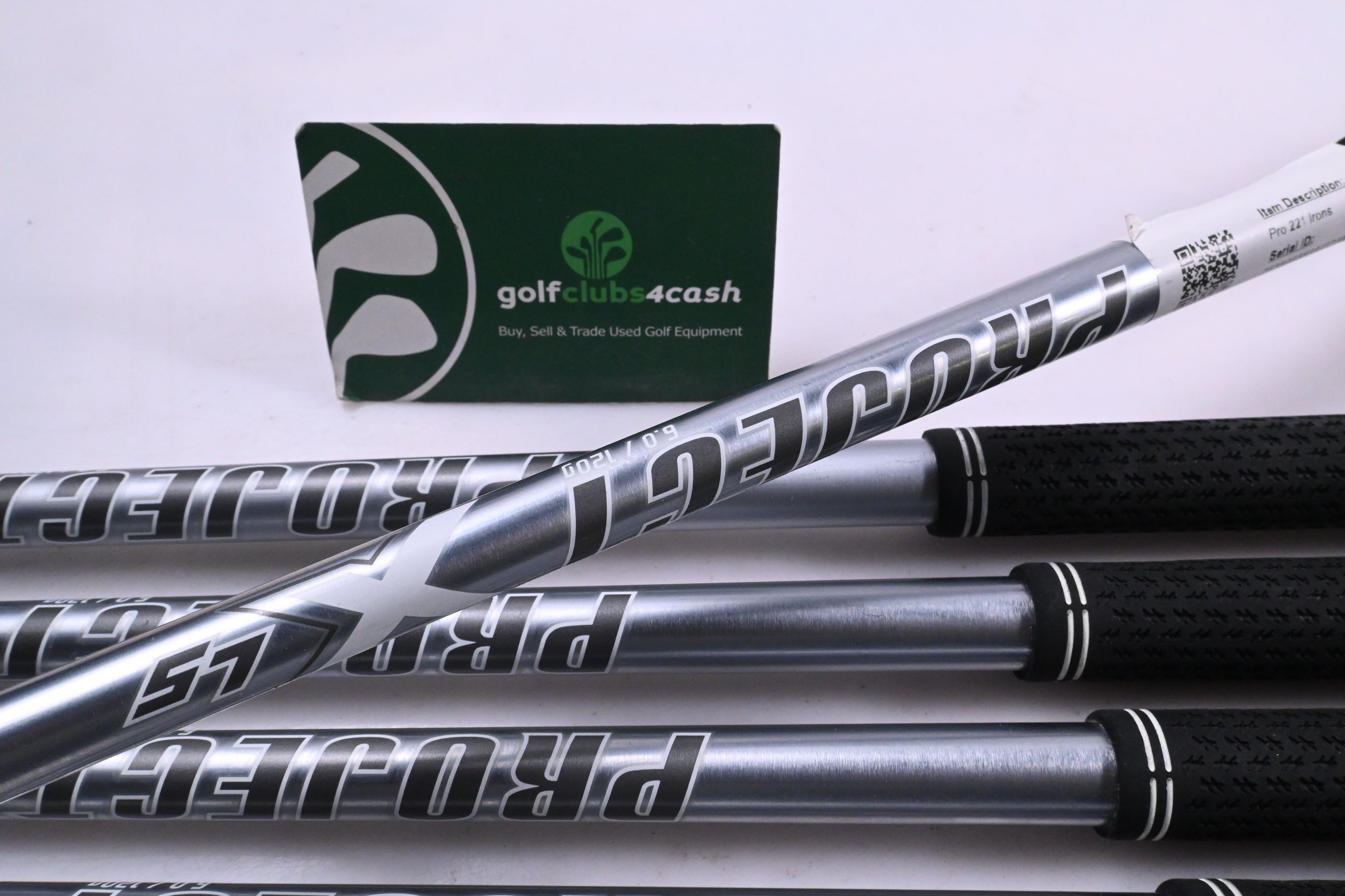 Mizuno Pro 221 Irons / 4-PW / Stiff Flex Project X LZ 120 Shafts