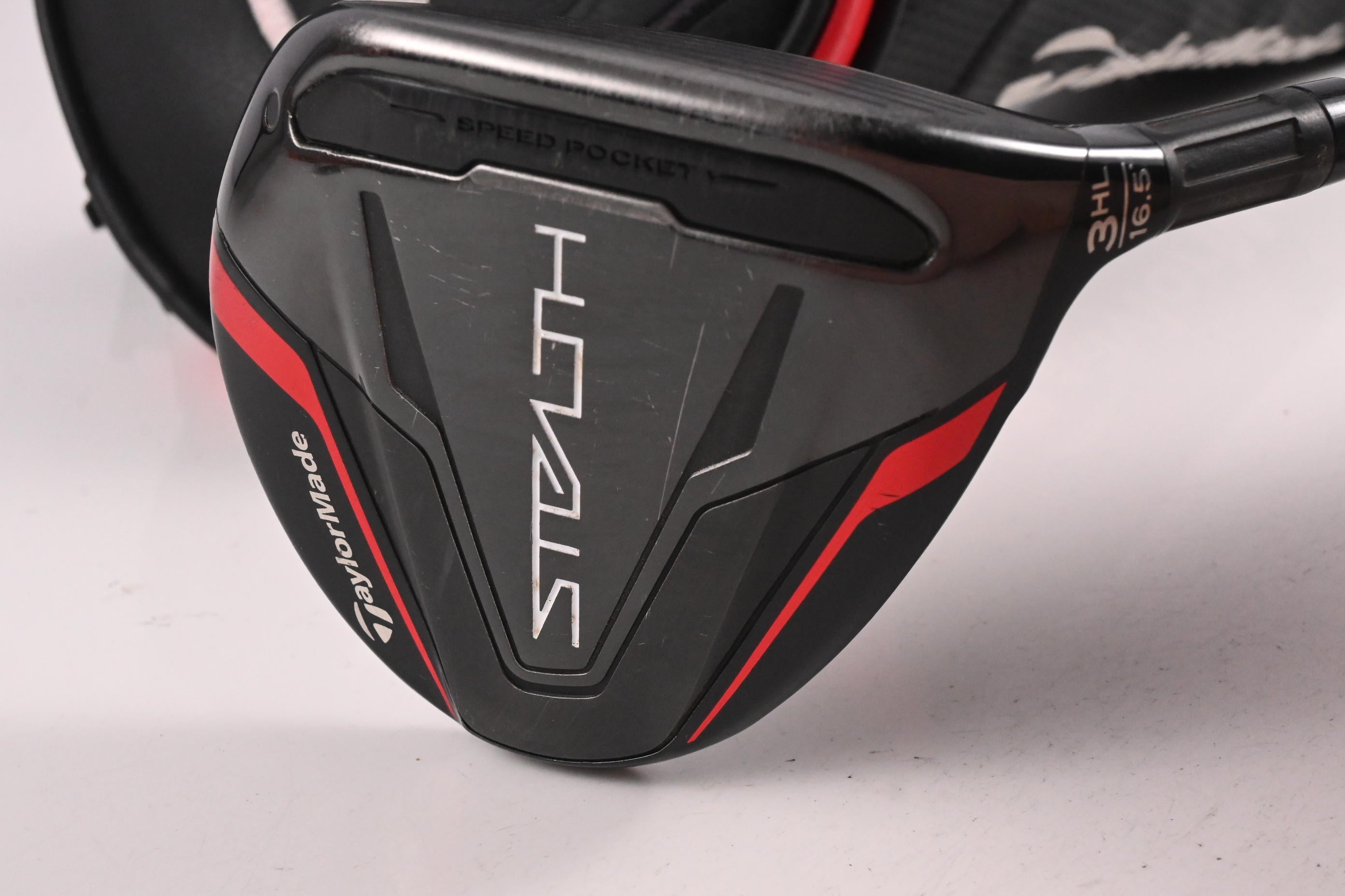 Taylormade Stealth #3 Wood / 16.5 Degree / Stiff Flex Aldila Ascent Red 60 Shaft