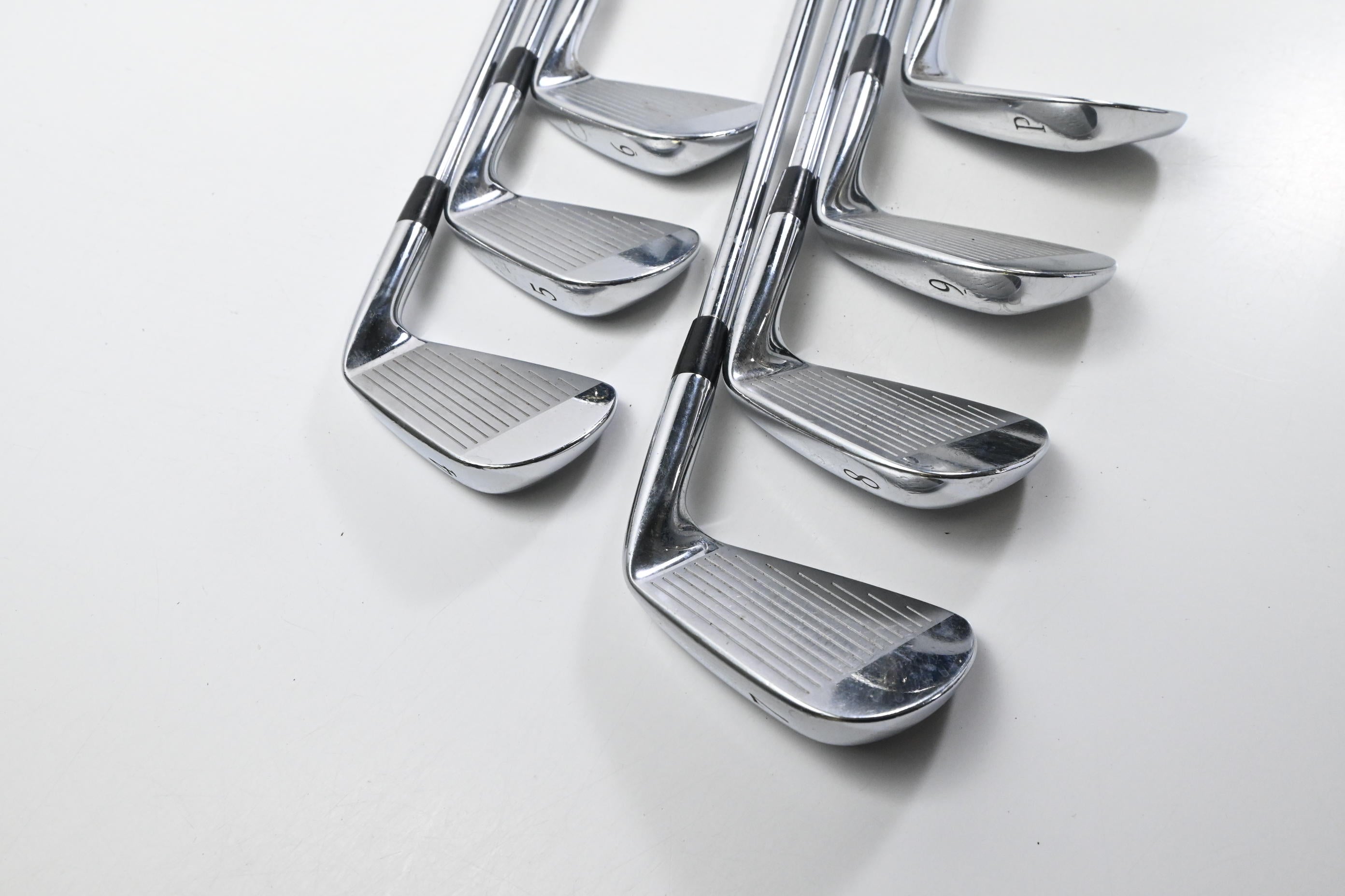 Left Hand Mizuno MP-54 Irons / 4-PW / Stiff Flex Dynamic Gold S300 Shafts