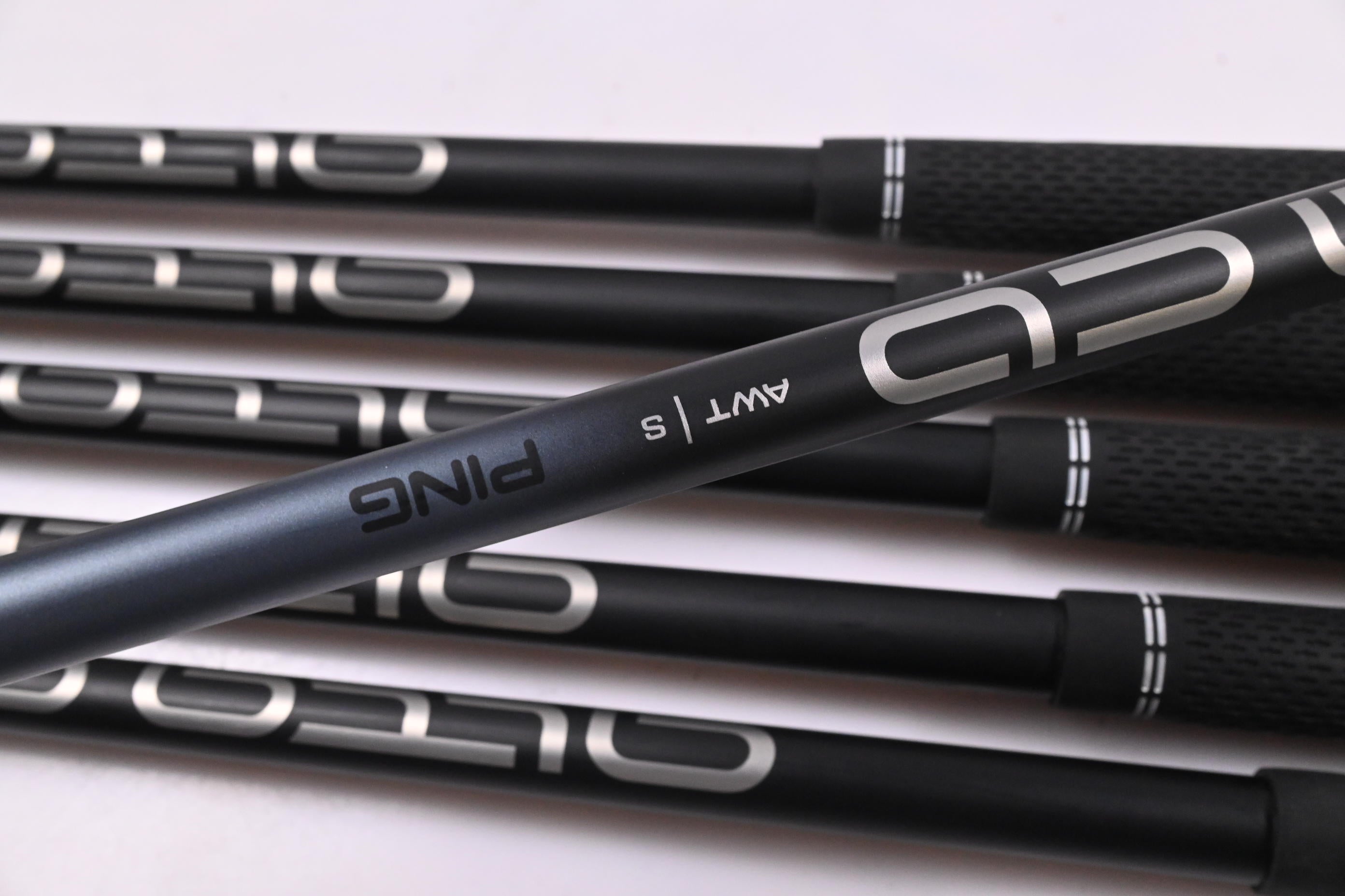 Ping i525 Irons / 5-PW / Green Dot / Stiff Flex Ping Alta CB Slate Shafts