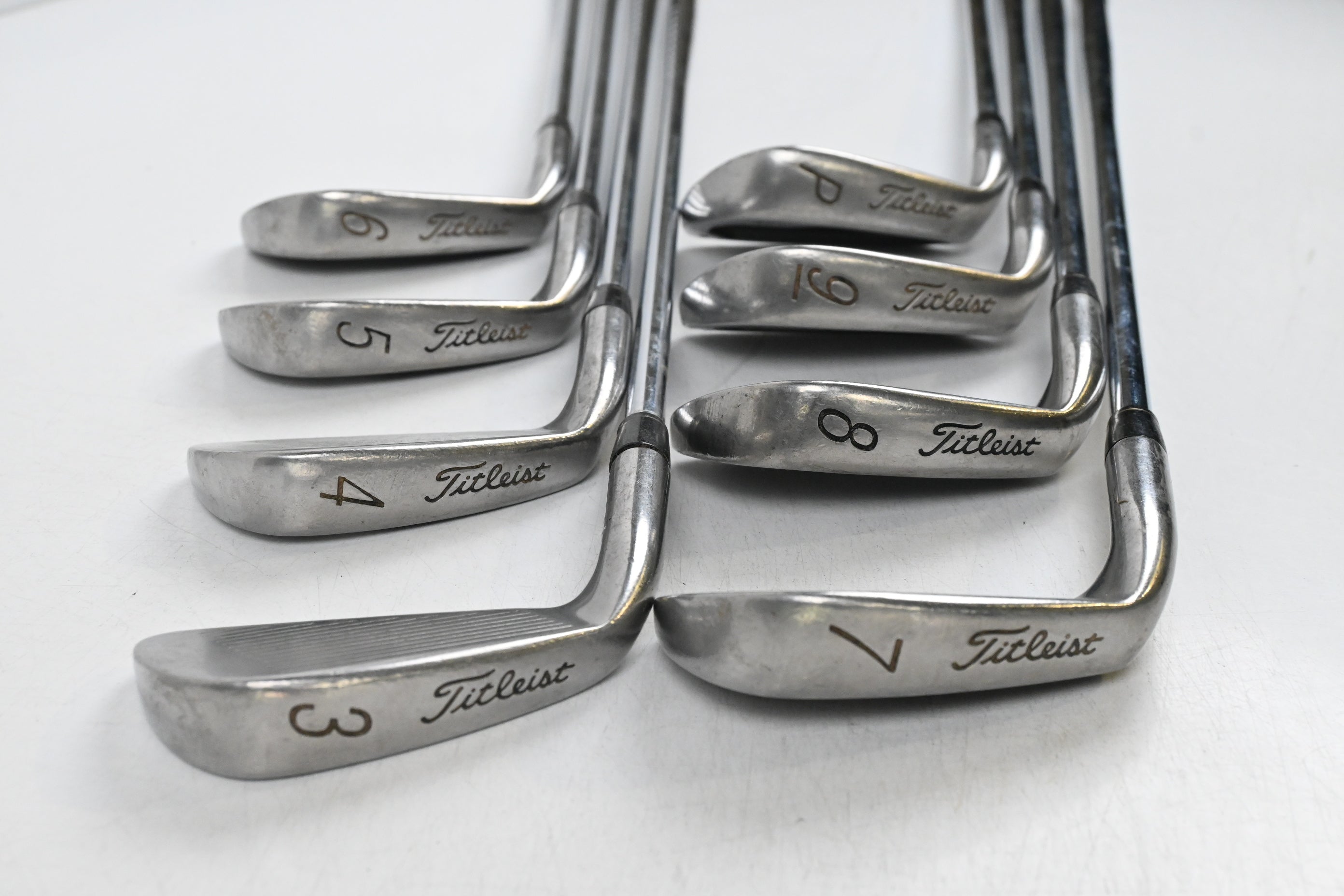 Titleist DTR Irons / 3-PW / Regular Flex Titleist MS-309 Shafts