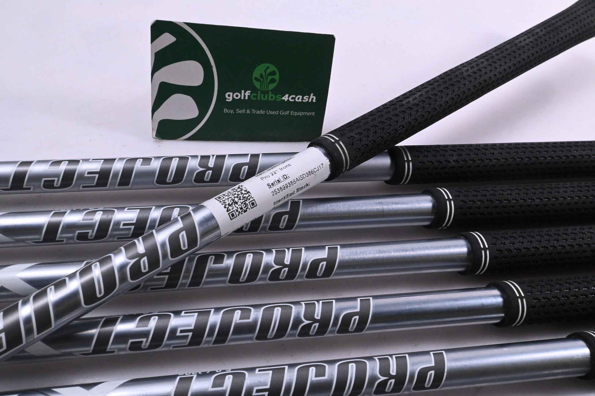 Mizuno Pro 221 Irons / 4-PW / Stiff Flex Project X LZ 120 Shafts