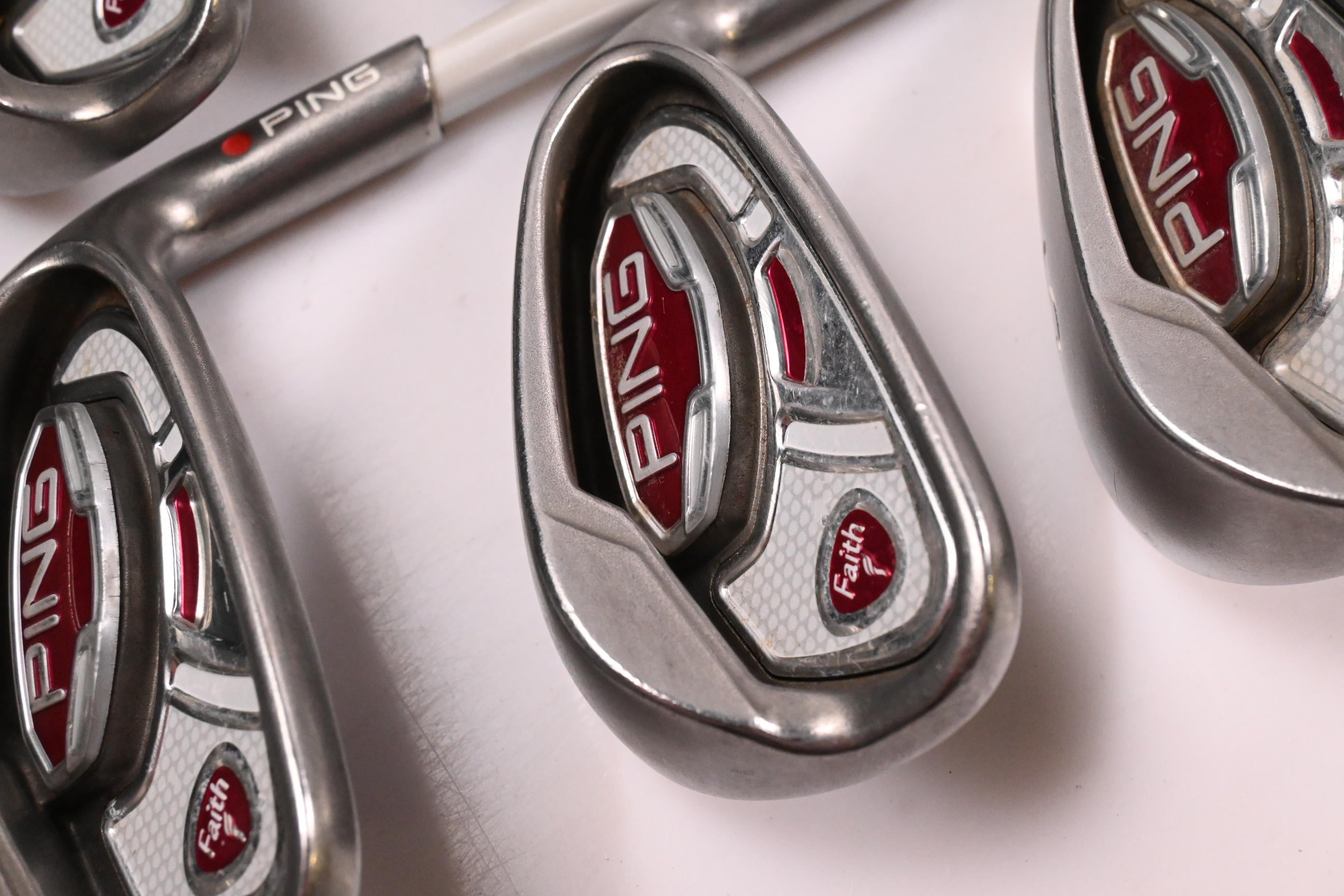 Ladies Ping Faith Hybrid Combo Irons / 7-PW+SW / Red Dot / Ladies Flex Ping ULT