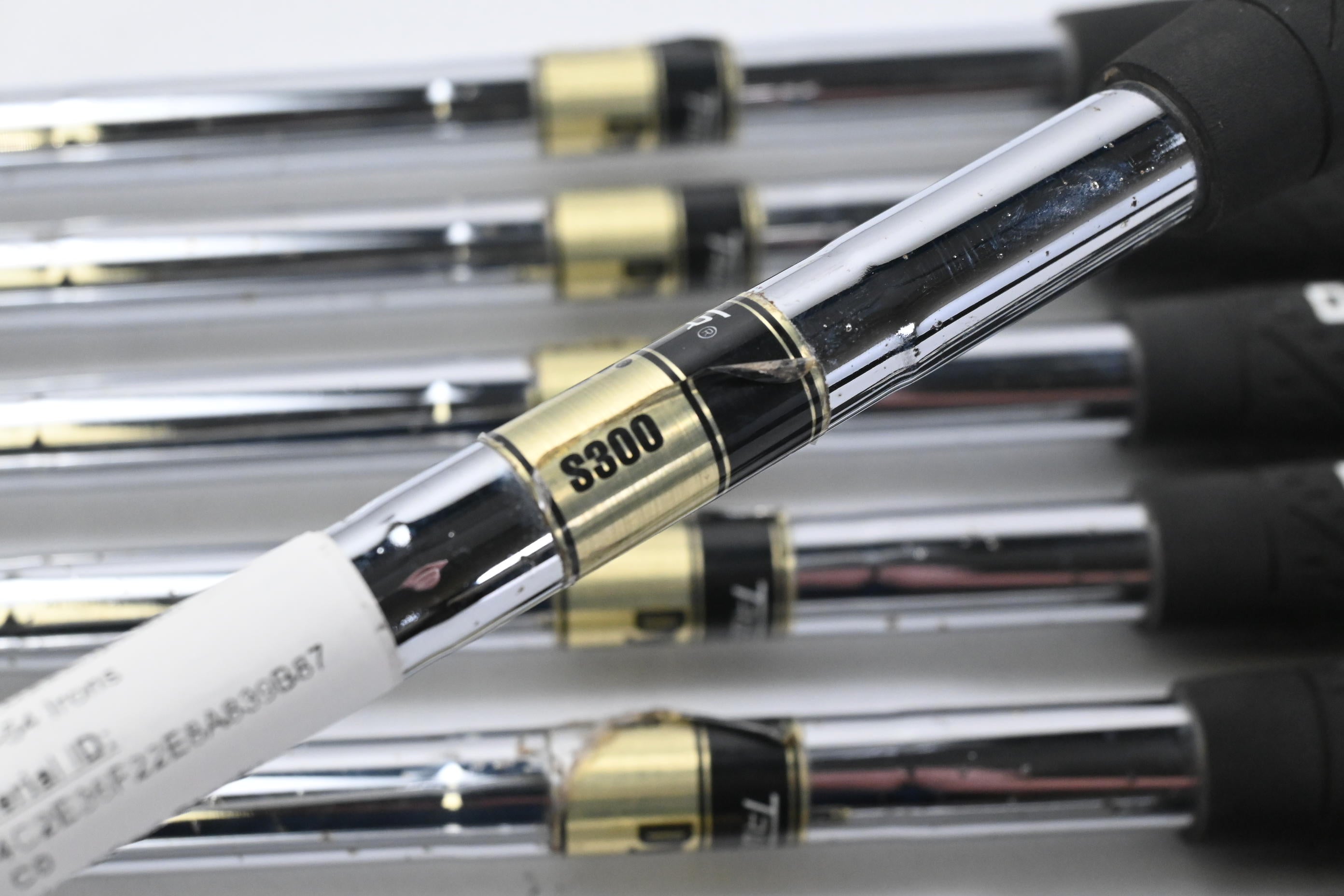 Left Hand Mizuno MP-54 Irons / 4-PW / Stiff Flex Dynamic Gold S300 Shafts