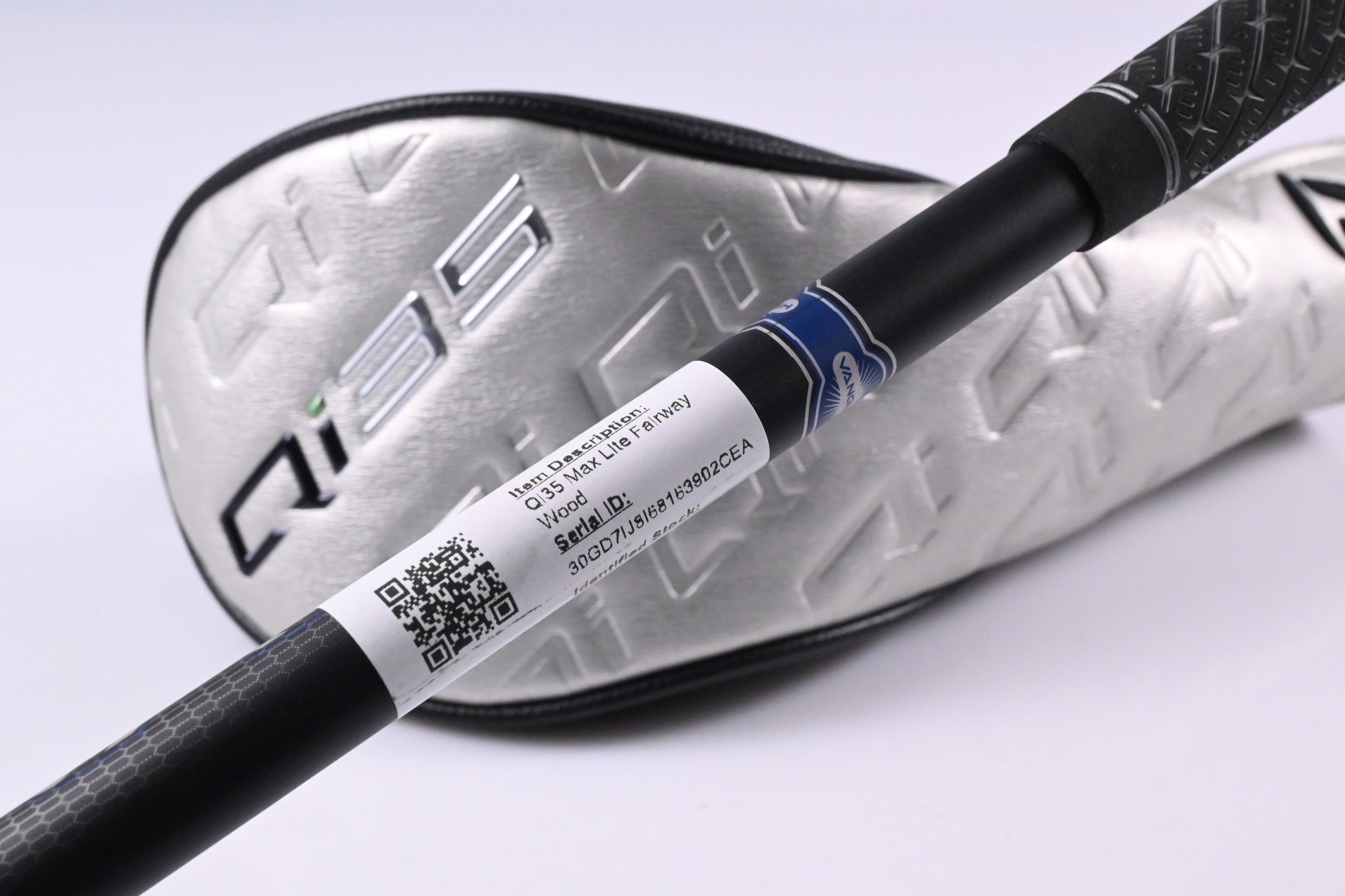 Taylormade Qi35 Max Lite #5 Wood / 18.5 Degree / Senior Flex Vanquish 4 Shaft