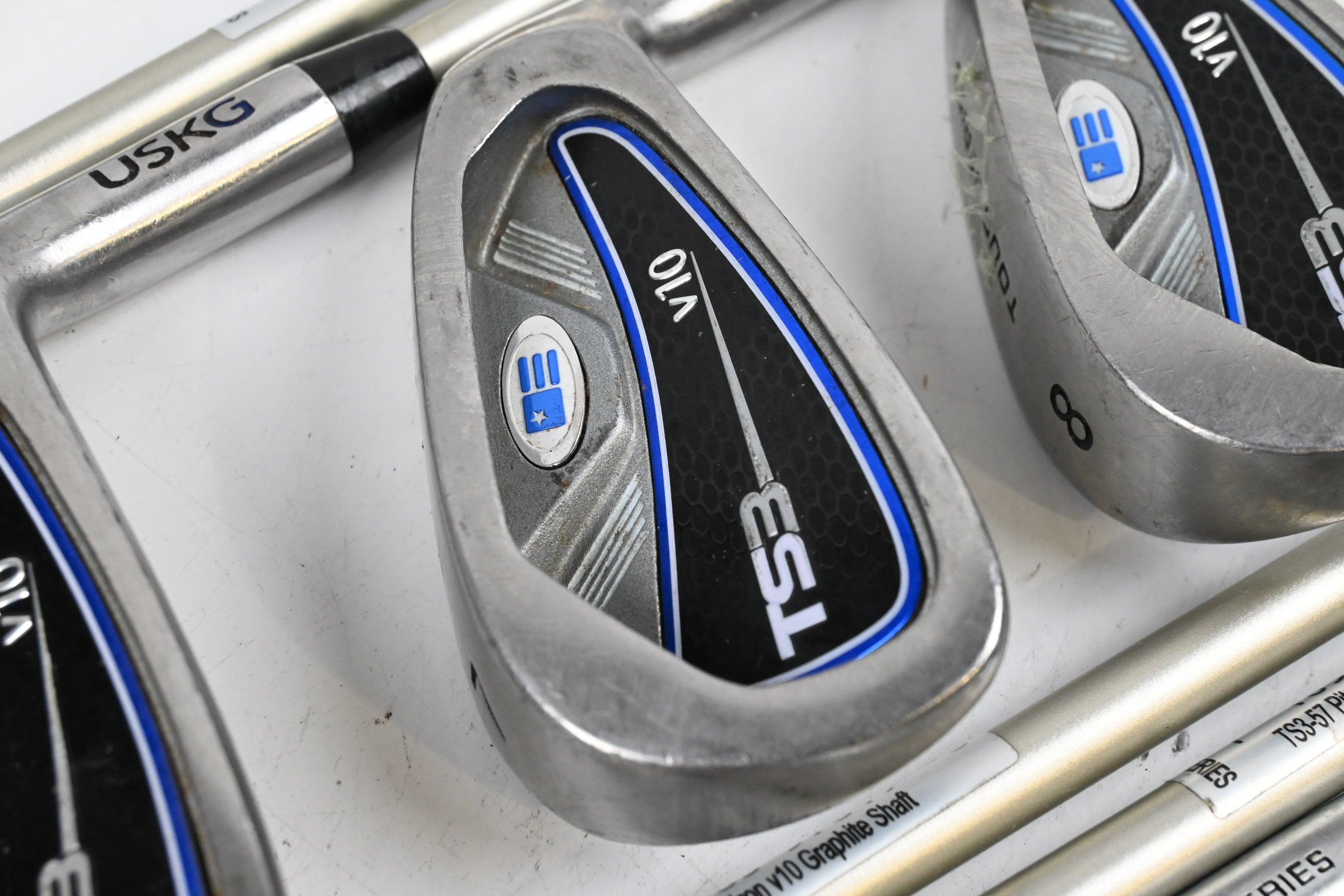 Junior US Kids TS3 V10 Irons / 5-PW+GW+SW / Junior Flex US Kids TS3 Shafts