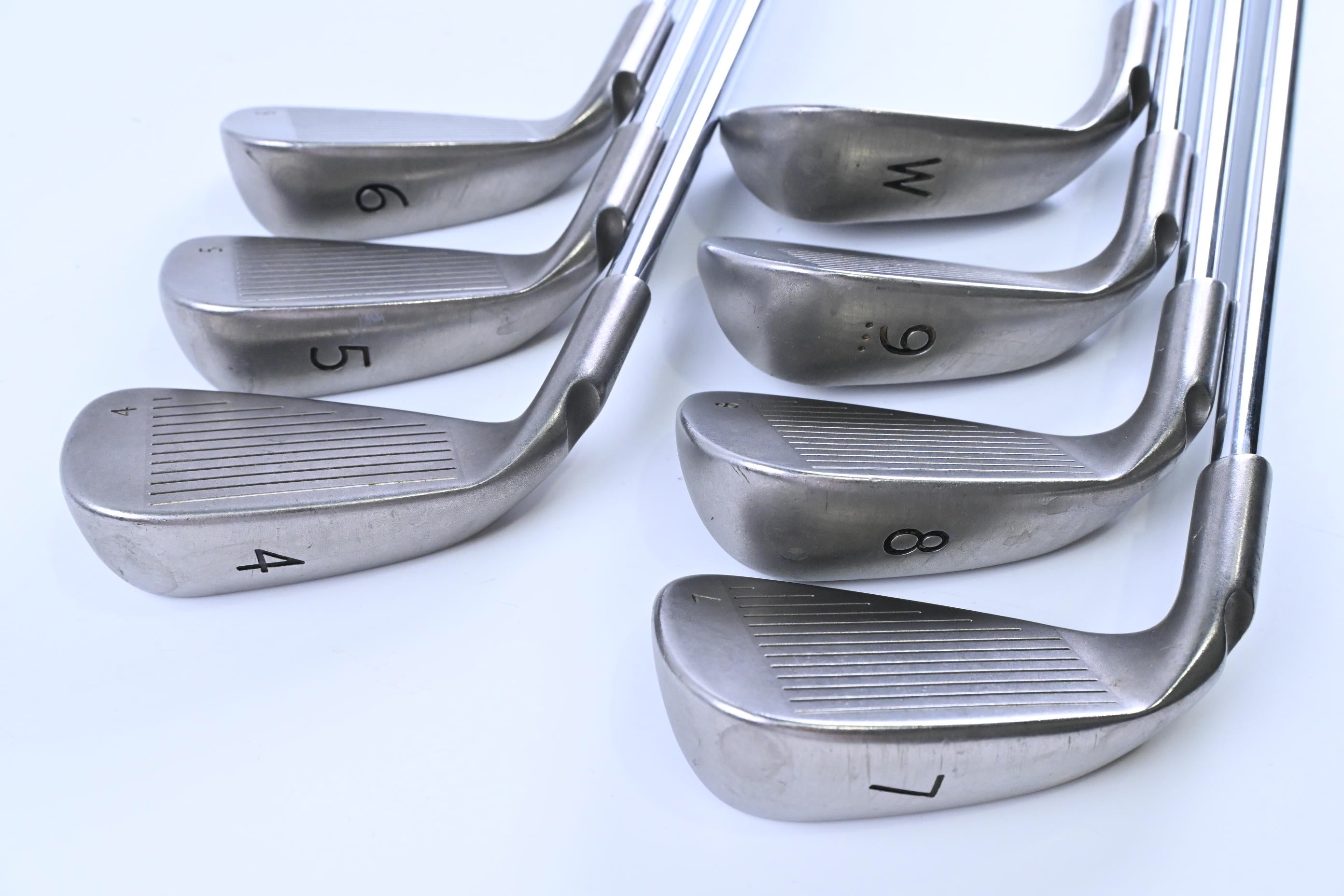 Ping G15 Irons / 4-PW / Blue Dot / Regular Flex Ping AWT Shafts