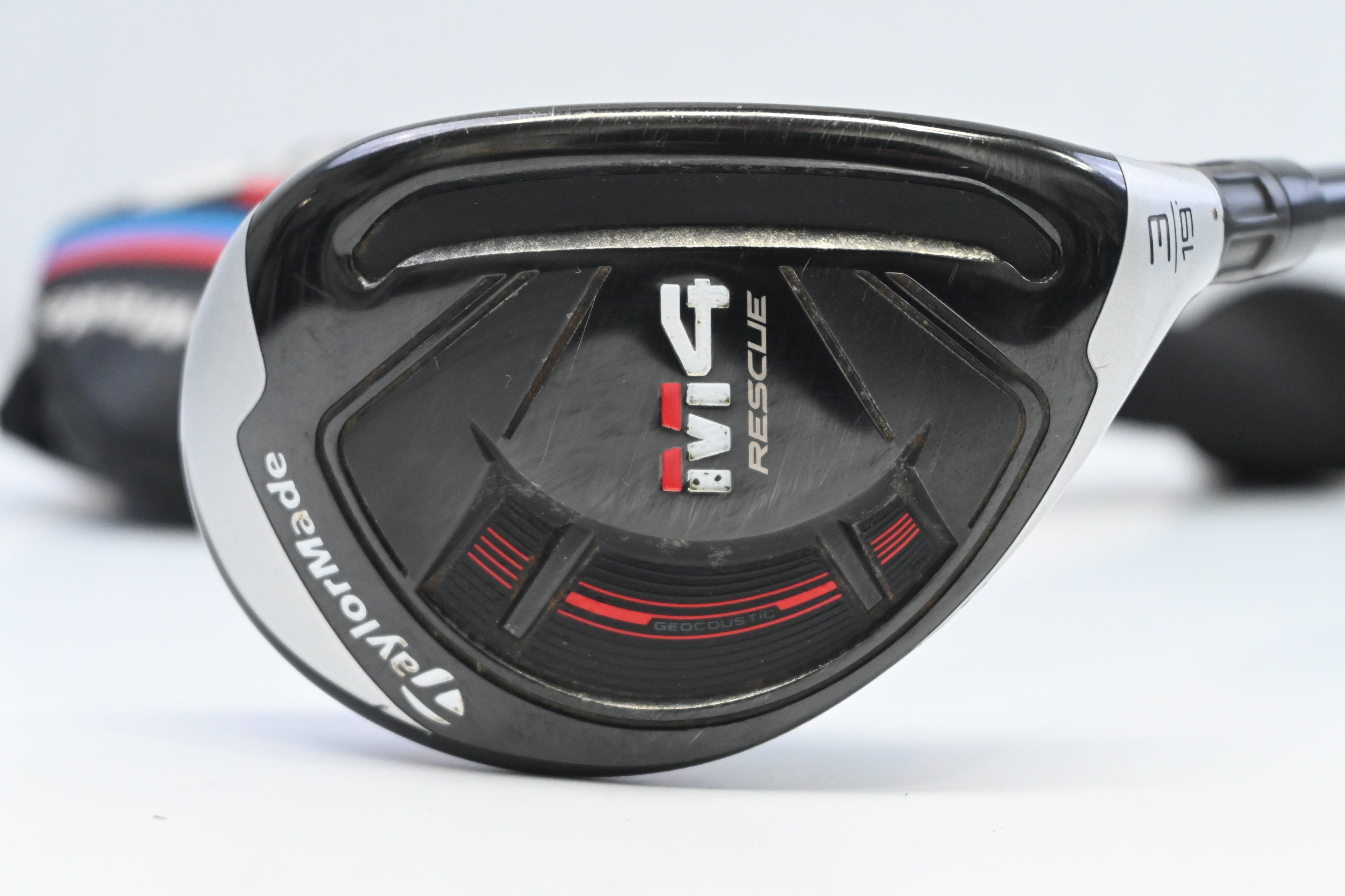 Taylormade M4 #3 Hybrid / 19 Degree / Stiff Flex Fujikura Atmos Red 7