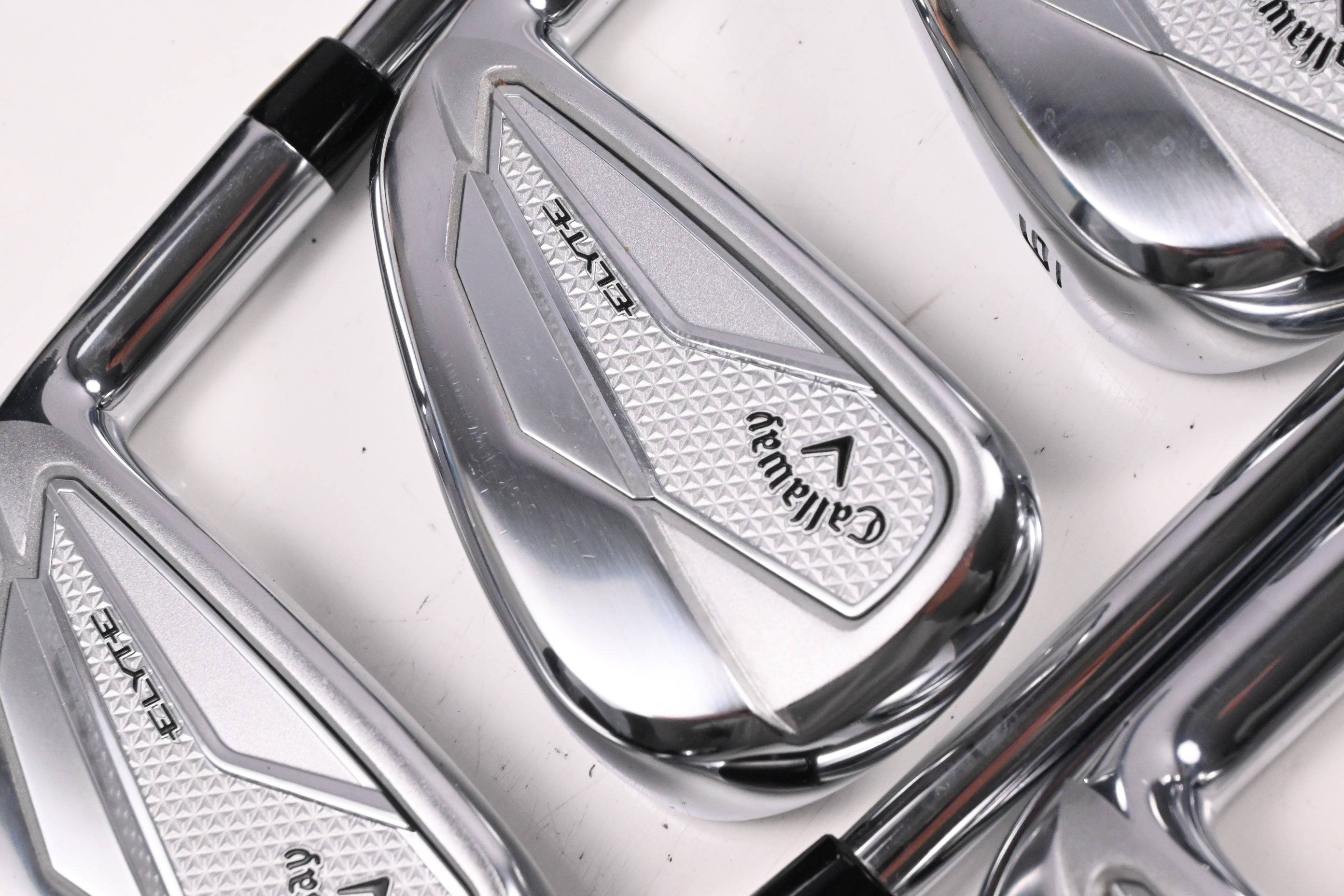 Callaway Elyte Irons / 4-PW+AW / Stiff Flex True Temper Vector 90 Shafts