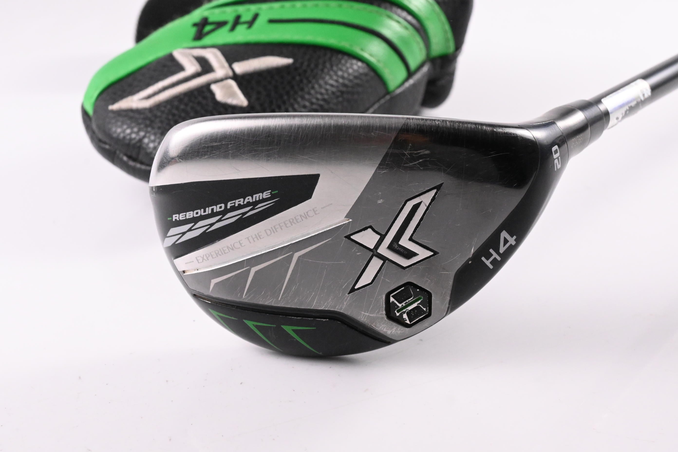 XXIO X 2022 #4 Hybrid / 20 Degree / Stiff Flex Miyasaki AX-11 55 Shaft