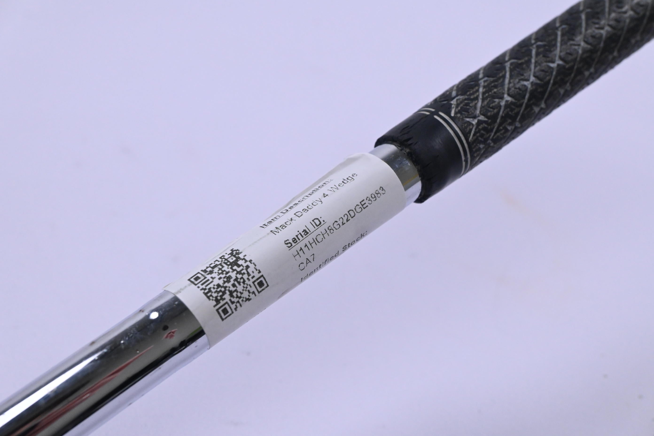Callaway Mack Daddy 4 Lob Wedge / 58 Degree / Wedge Flex Steel Shaft
