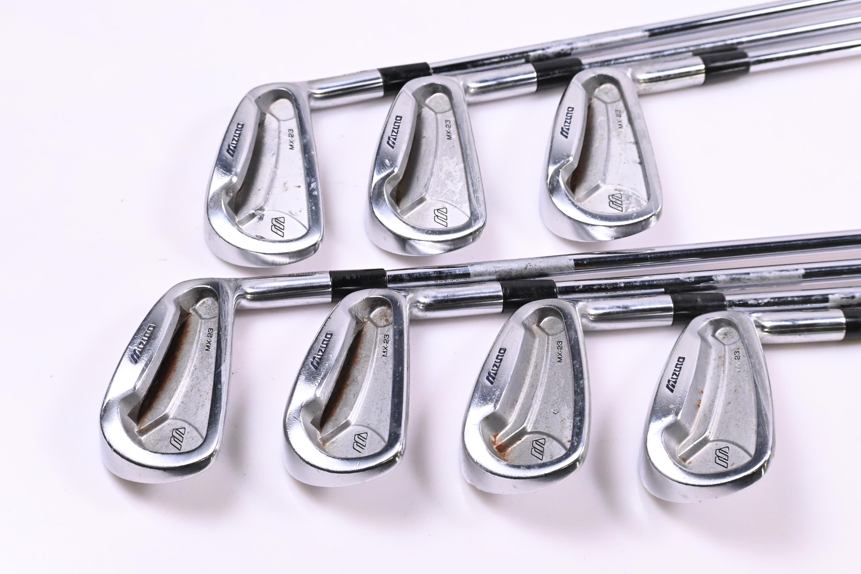 Mizuno MX-23 Irons / 3-9i / Regular Flex Dynamic Gold Lite R300 Shafts