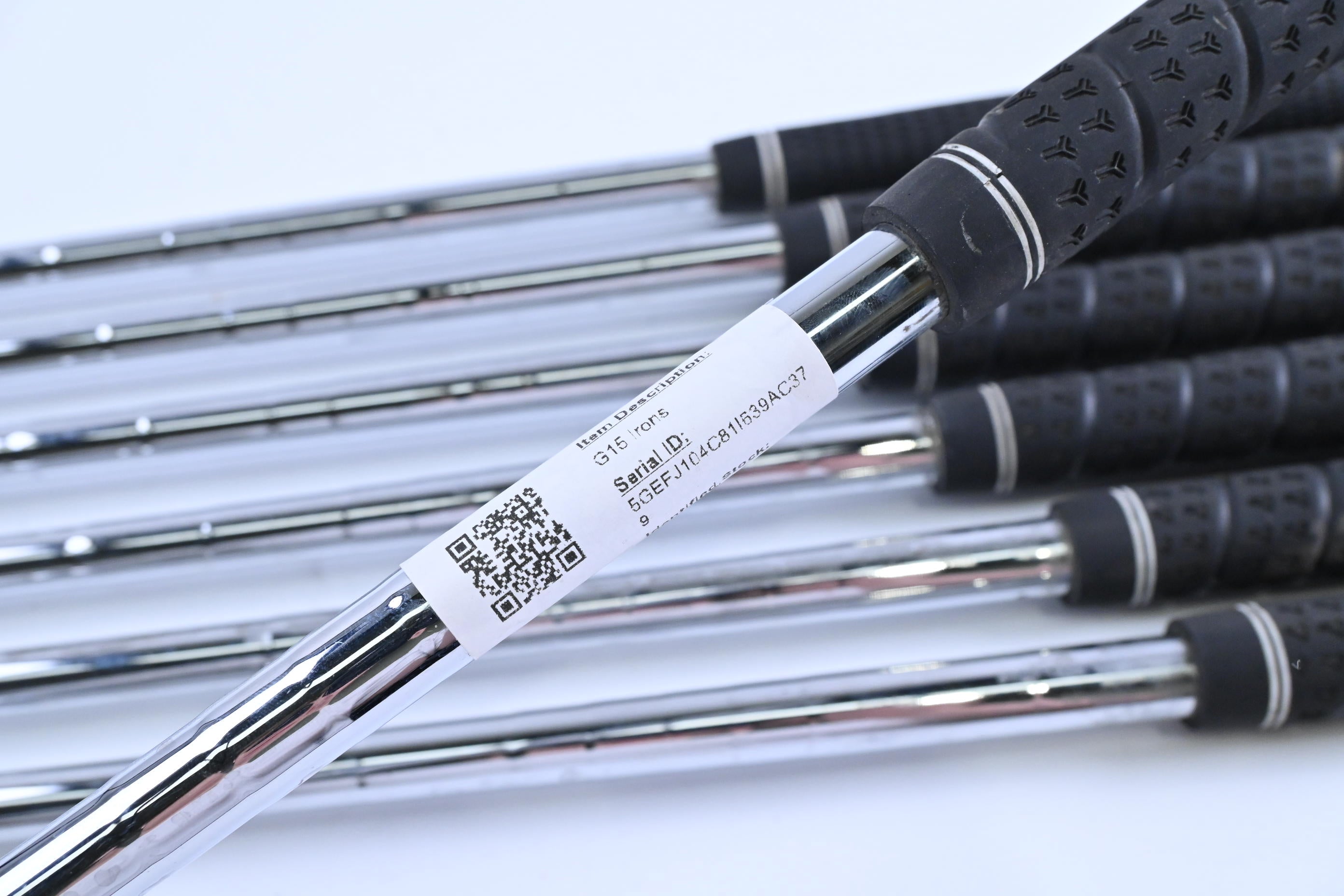 Ping G15 Irons / 4-PW / Blue Dot / Regular Flex Ping AWT Shafts