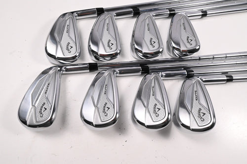 Callaway Elyte Irons / 4-PW+AW / Stiff Flex True Temper Vector 90 Shafts
