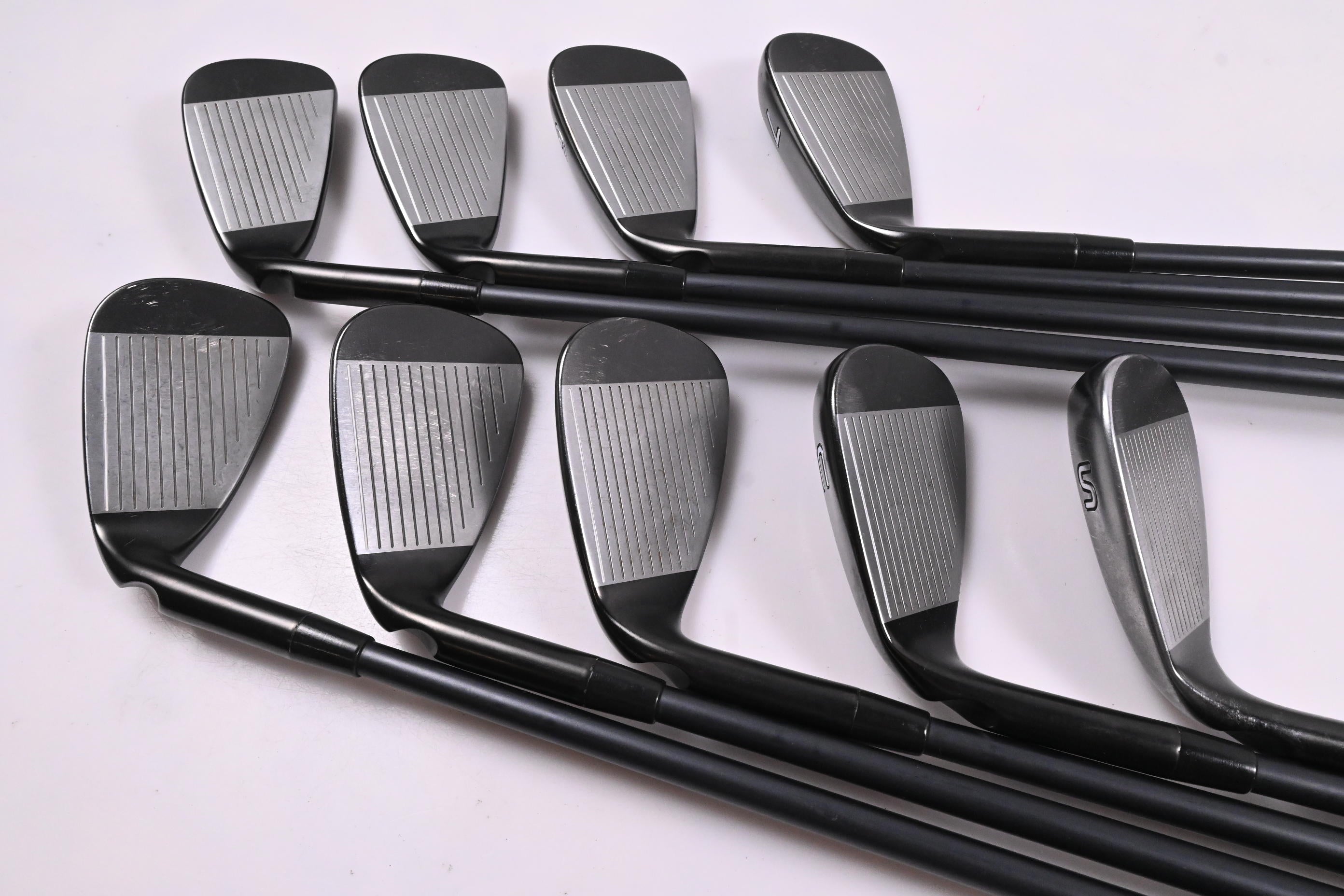 Ping G710 Irons / 4-PW+GW+SW / Blue Dot / Regular Flex Ping Alta CB Red