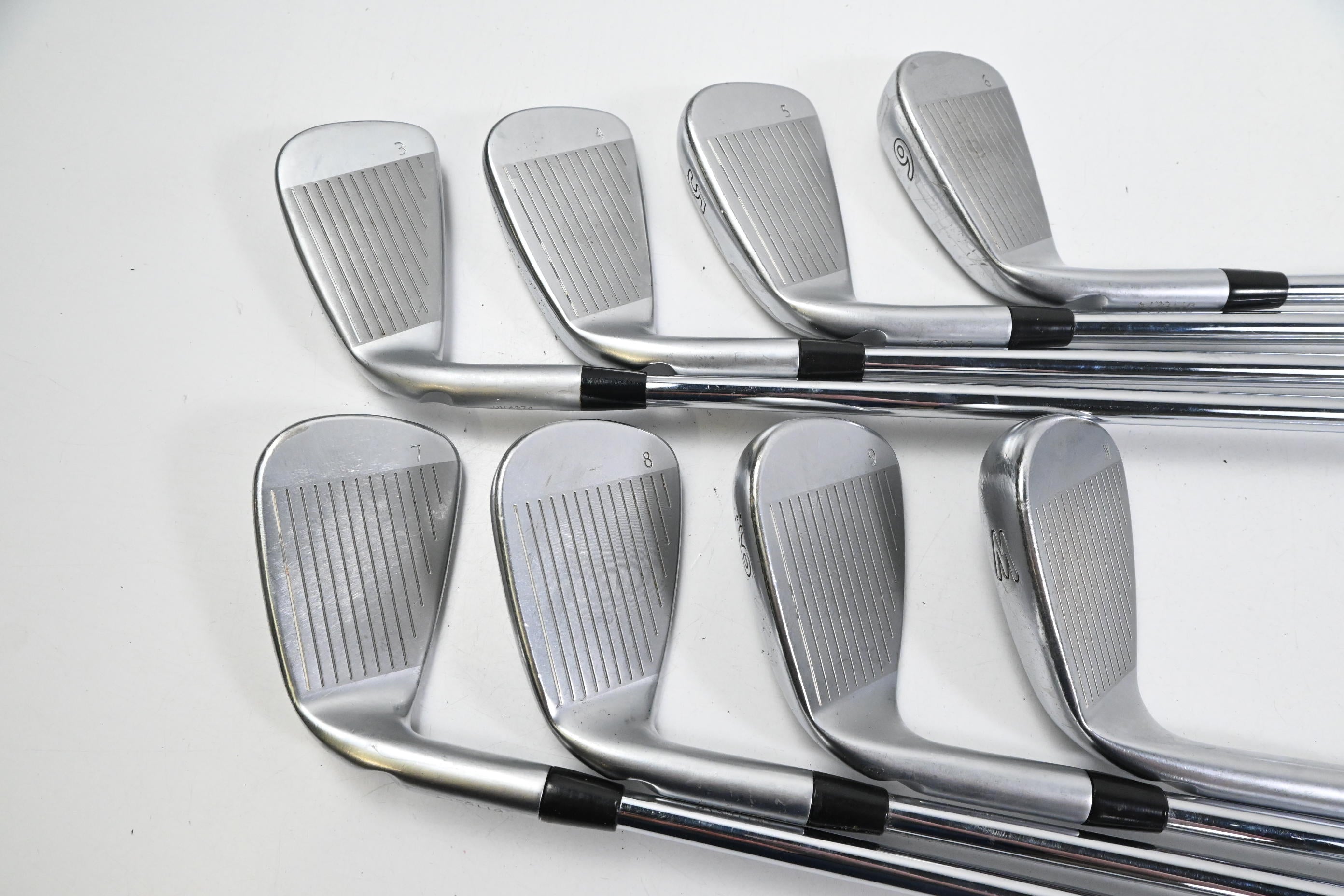 Ping i200 Irons / 3-PW / White Dot / Regular Flex Ping AWT 2.0 Shafts