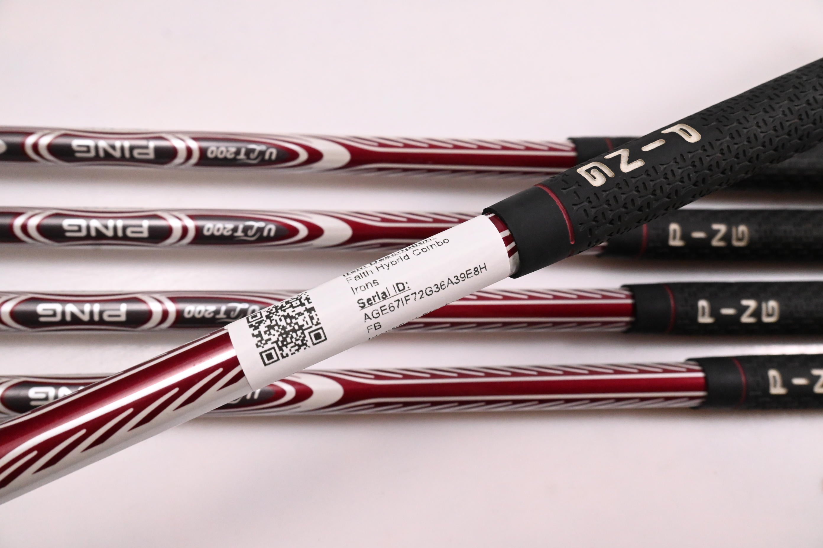 Ladies Ping Faith Hybrid Combo Irons / 7-PW+SW / Red Dot / Ladies Flex Ping ULT