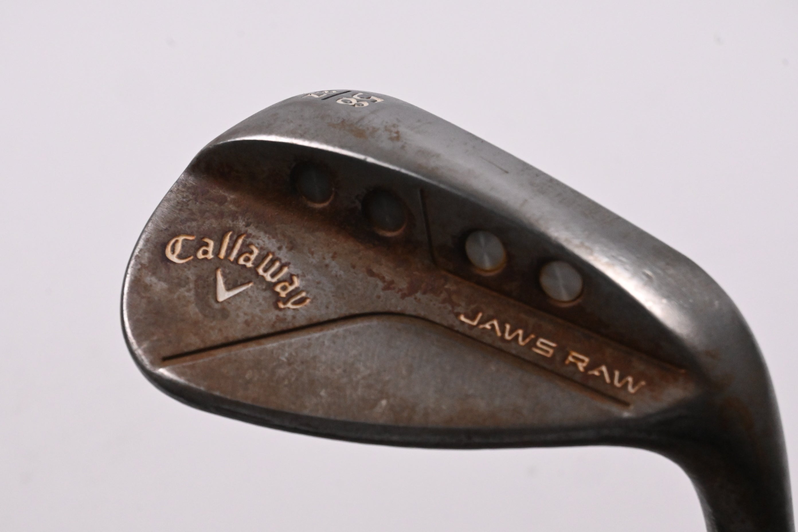 Tour Issue Callaway Jaws Raw Lob Wedge / 58 Degree / Stiff Flex Dynamic Gold