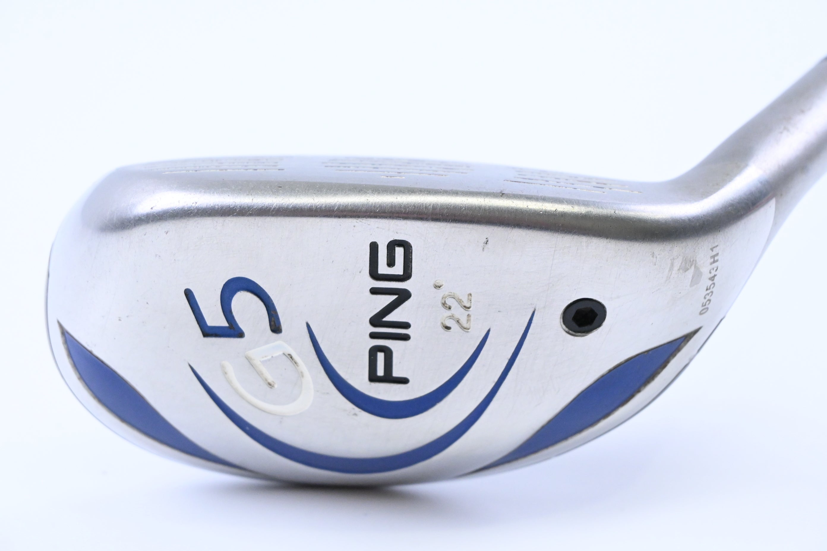 Ping G5 #4 Hybrid / 22 Degree / Regular Flex Ping TFC 100 Shaft