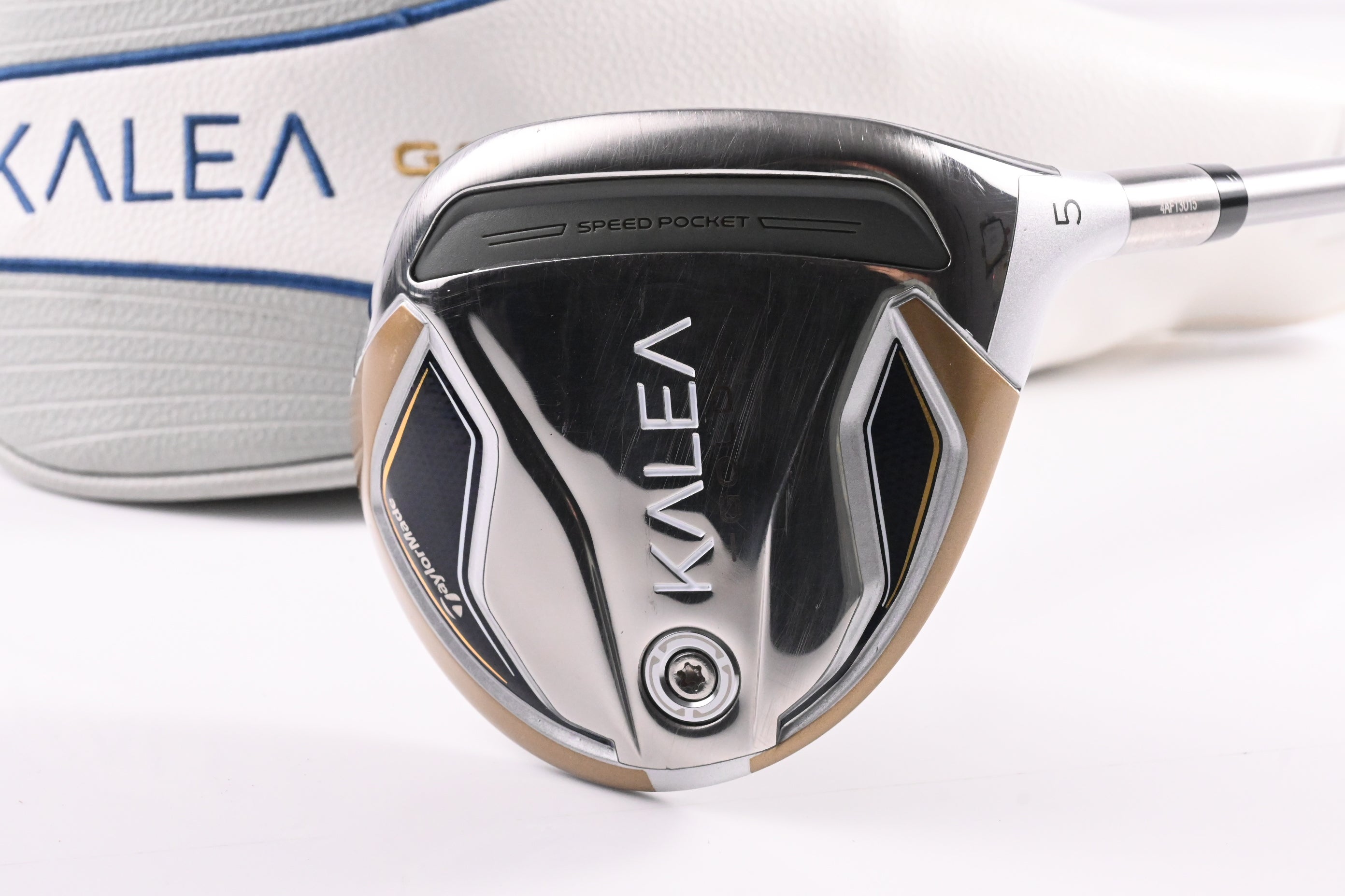 Ladies Taylormade Kalea Gold #5 Wood / 20 Degree / Soft Ladies Flex Kalea Gold 40