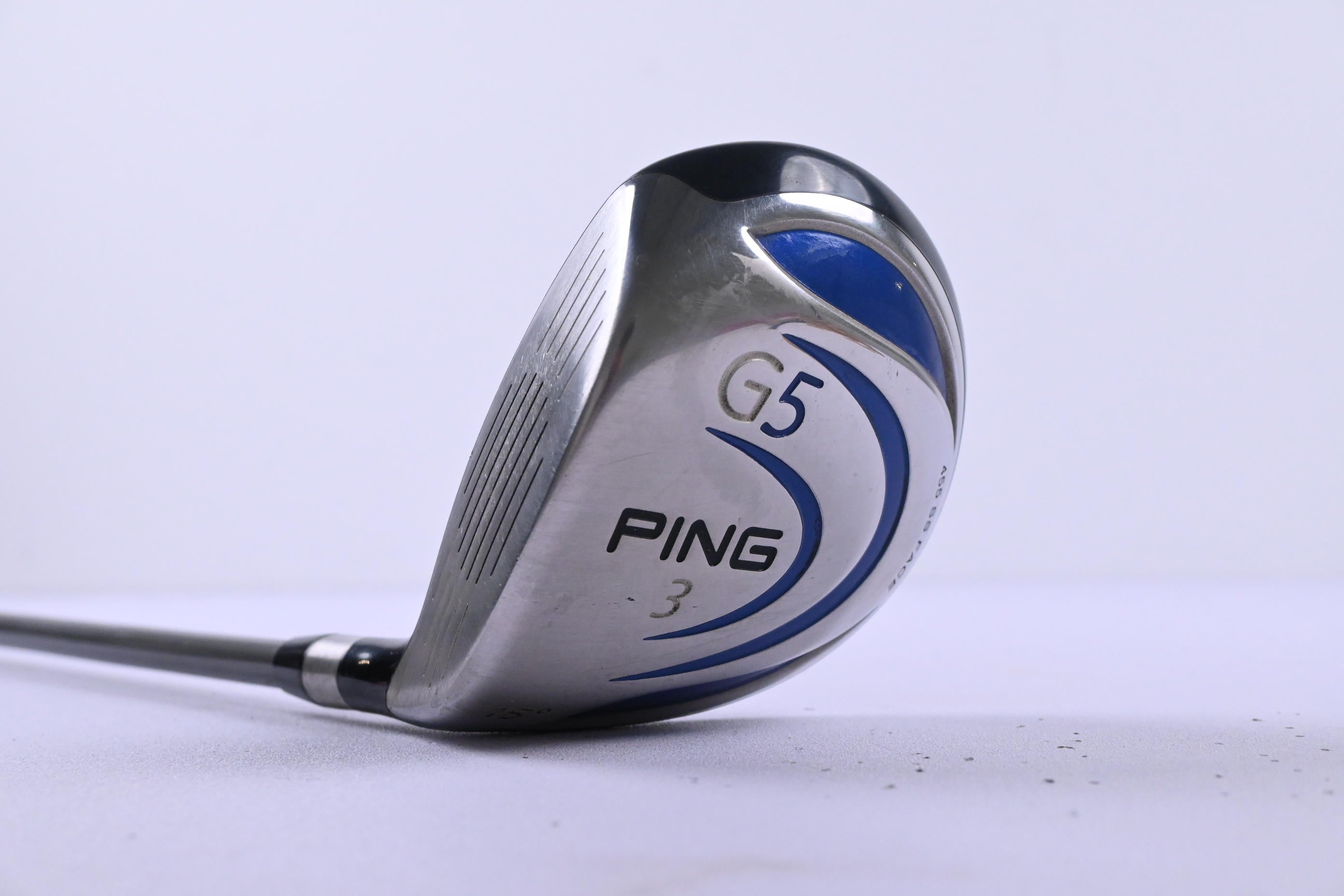 Left Hand Ping G5 #3 Wood / 15 Degree / Senior Flex Ping TFC 100 F Shaft