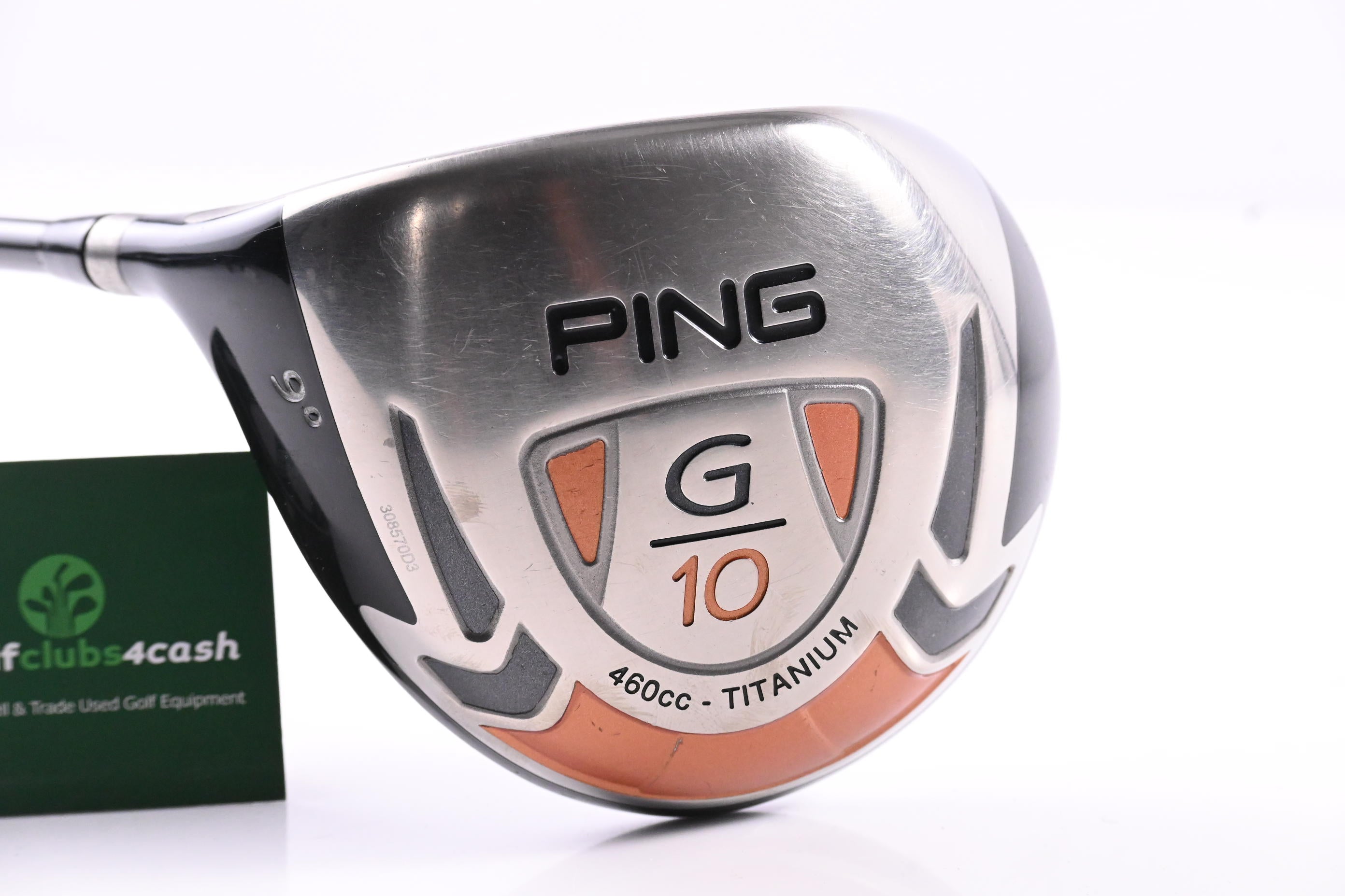 Left Hand Ping G10 Driver / 9 Degree / Stiff Flex Grafalloy Prolaunch Red Shaft