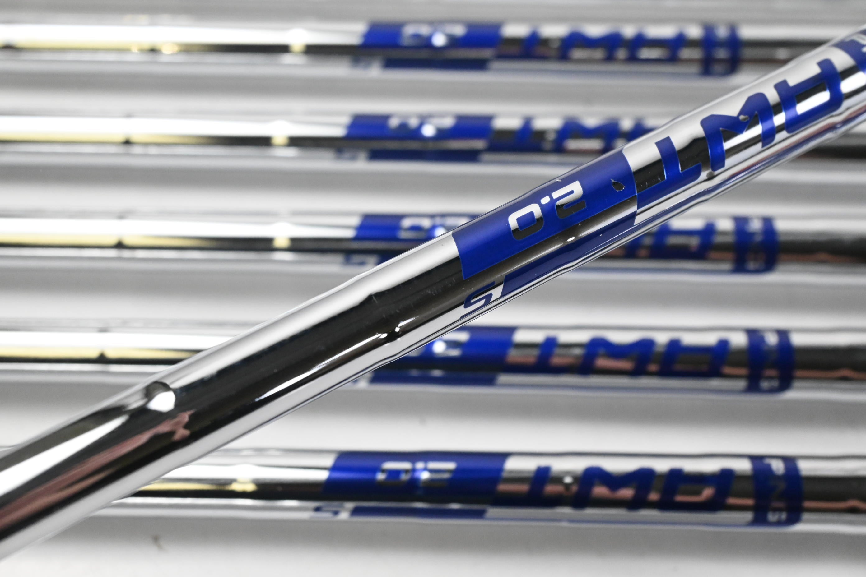 Ping i200 Irons / 3-PW / White Dot / Regular Flex Ping AWT 2.0 Shafts