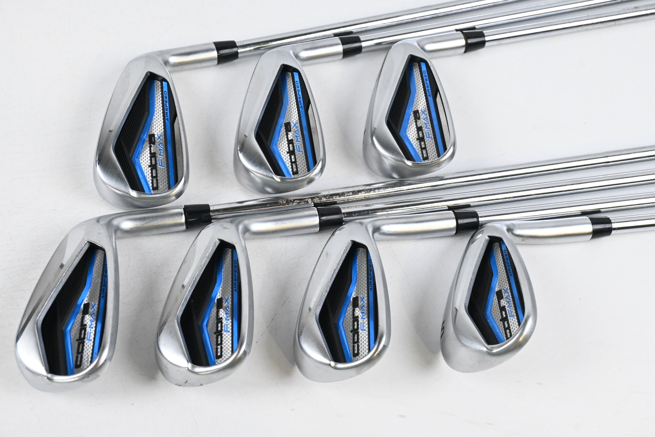 Cobra F-Max Airspeed Irons / 5-PW+SW / Regular Flex Cobra Air Speed Shafts