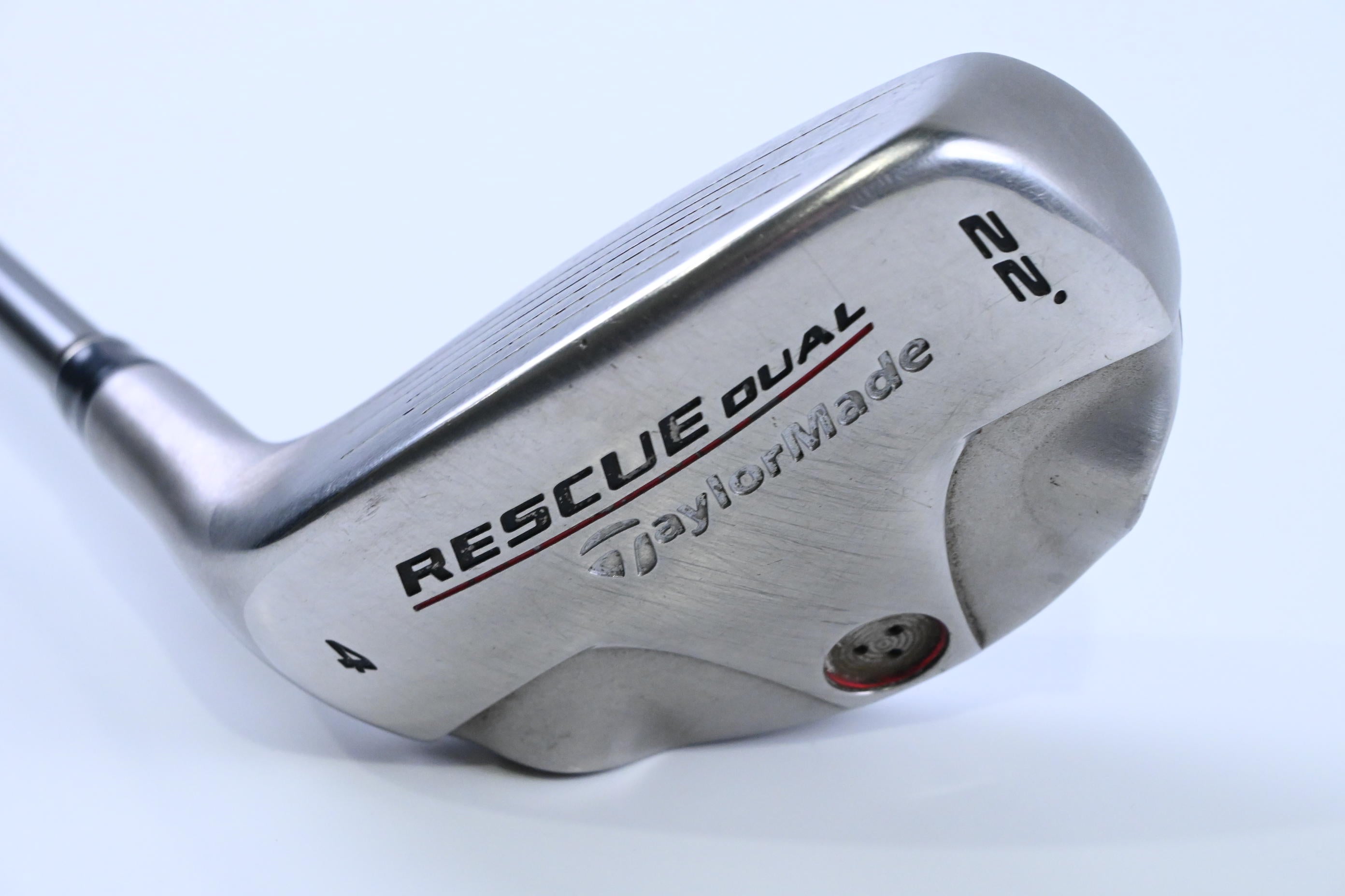Left Hand Taylormade Rescue Dual #4 Hybrid / 22 Degree / Regular Flex TM 65