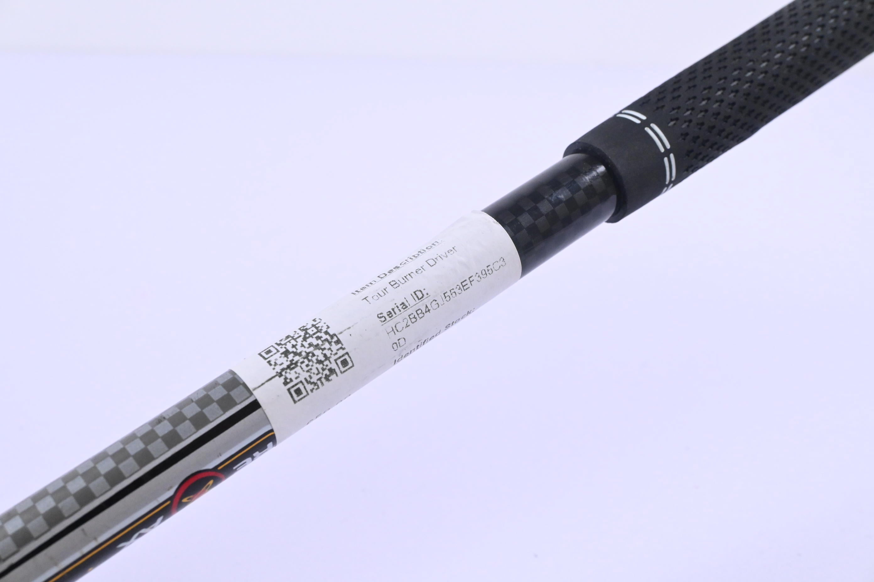 Left Hand Taylormade Tour Burner Driver / 9.5 Degree / Stiff Flex REAX 60 Shaft