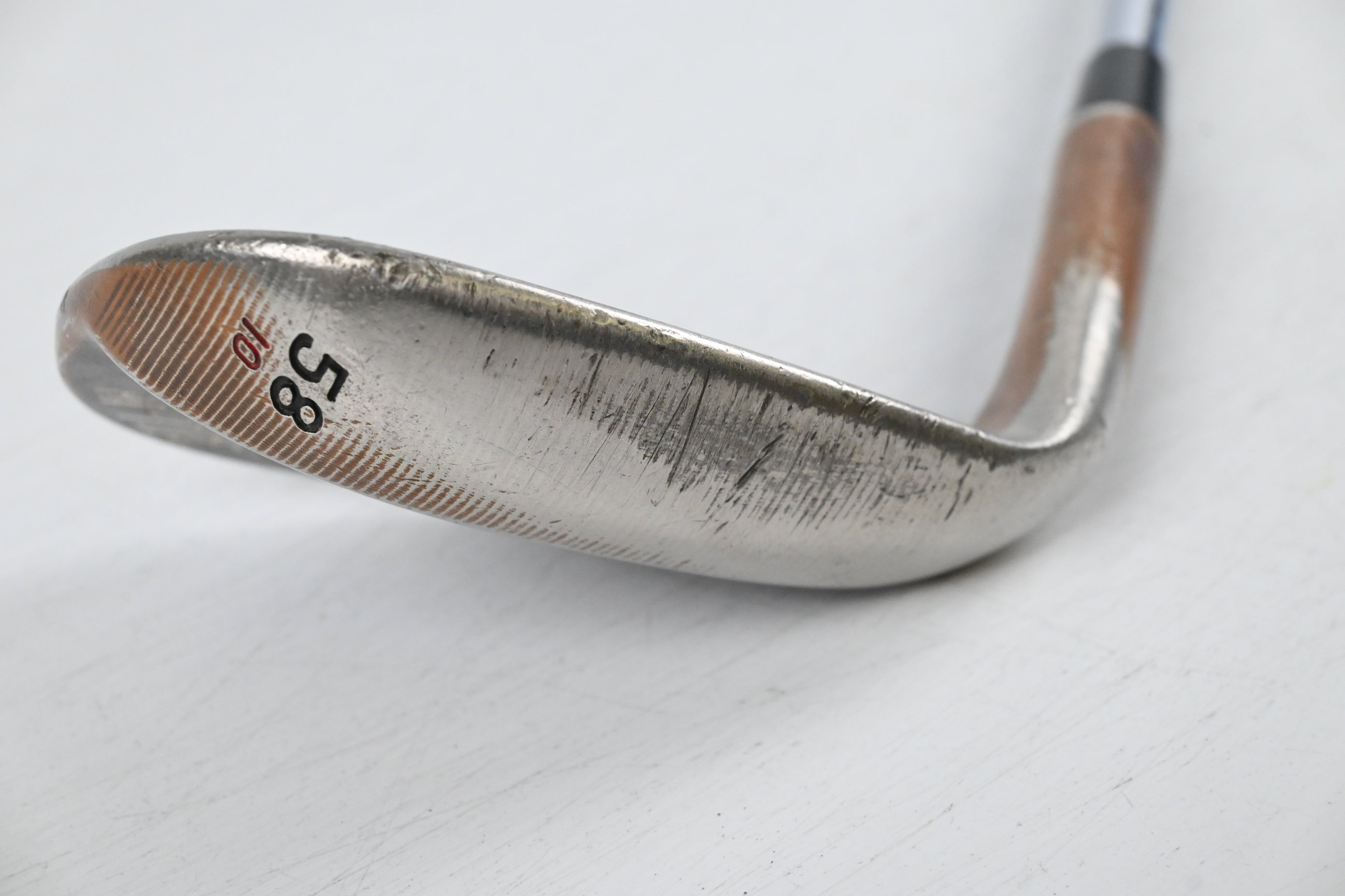 Taylormade Hi-Toe Raw Lob Wedge / 58 Degree / Regular Flex KBS Hi-Rev 2.0 115