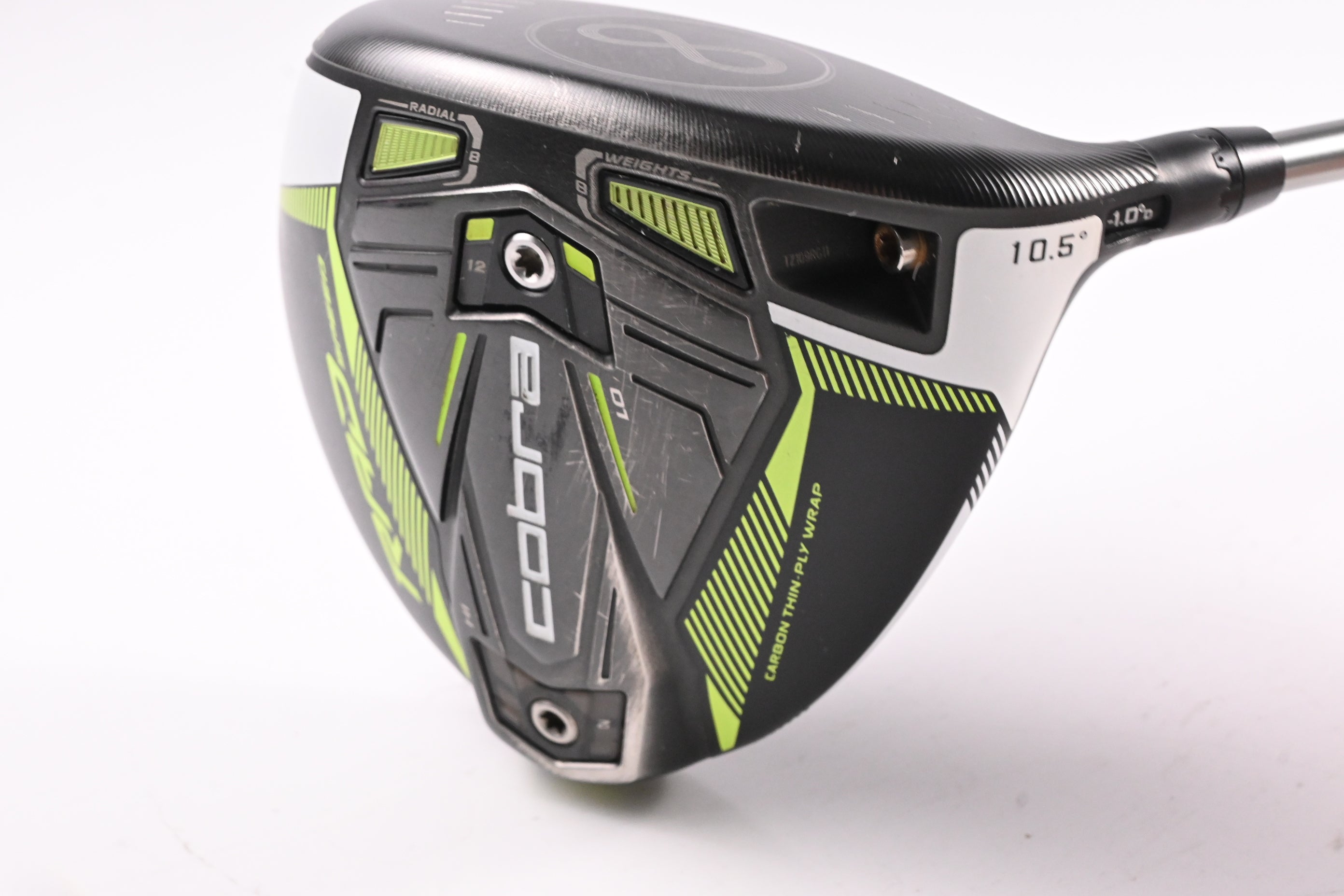 Cobra King Radspeed Driver / 10.5 Degree / Stiff Flex UST Mamiya Helium 59 Shaft