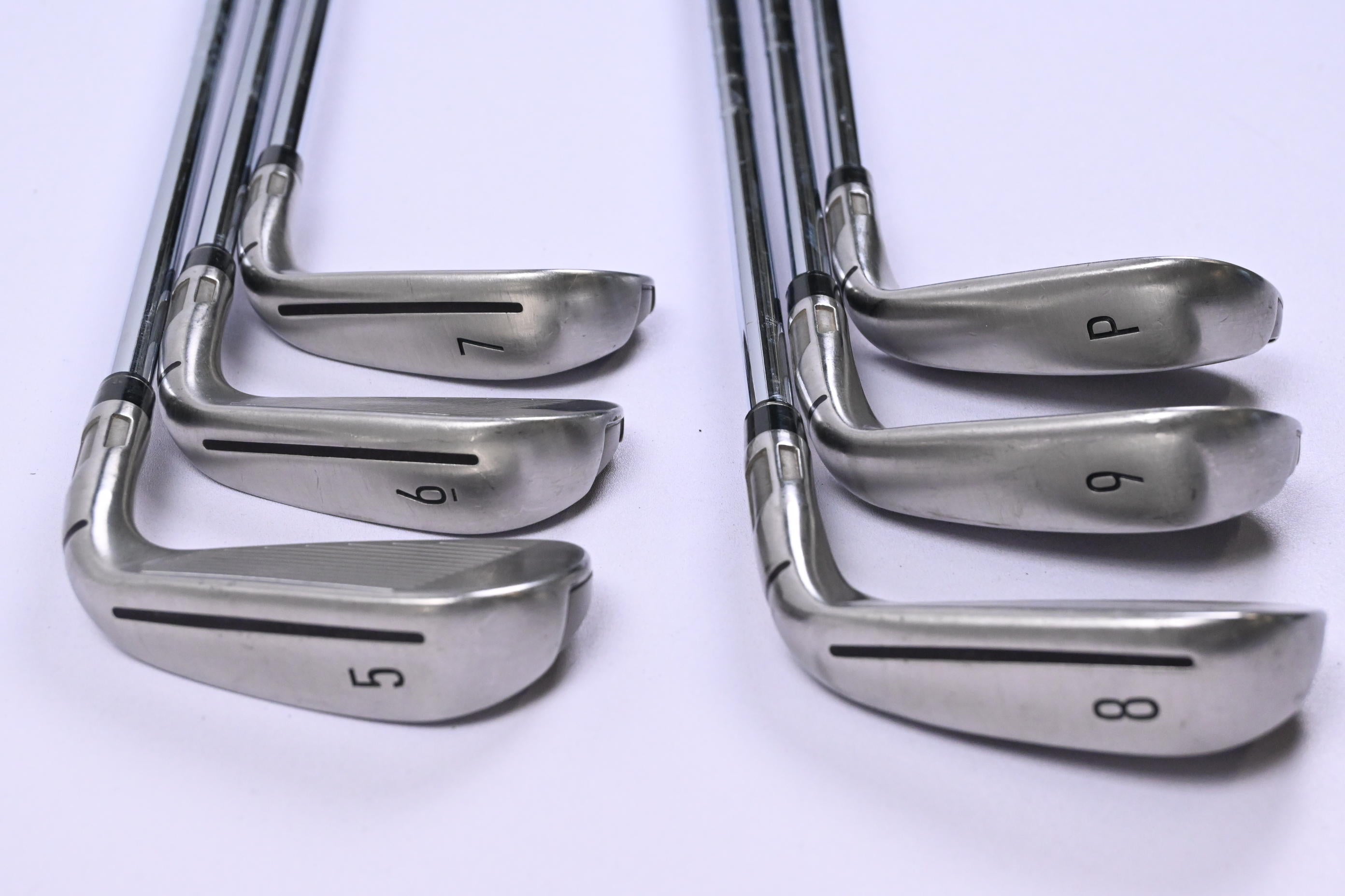 Left Hand Taylormade Stealth Irons / 5-PW / Stiff Flex N.S.Pro Modus Tour 105