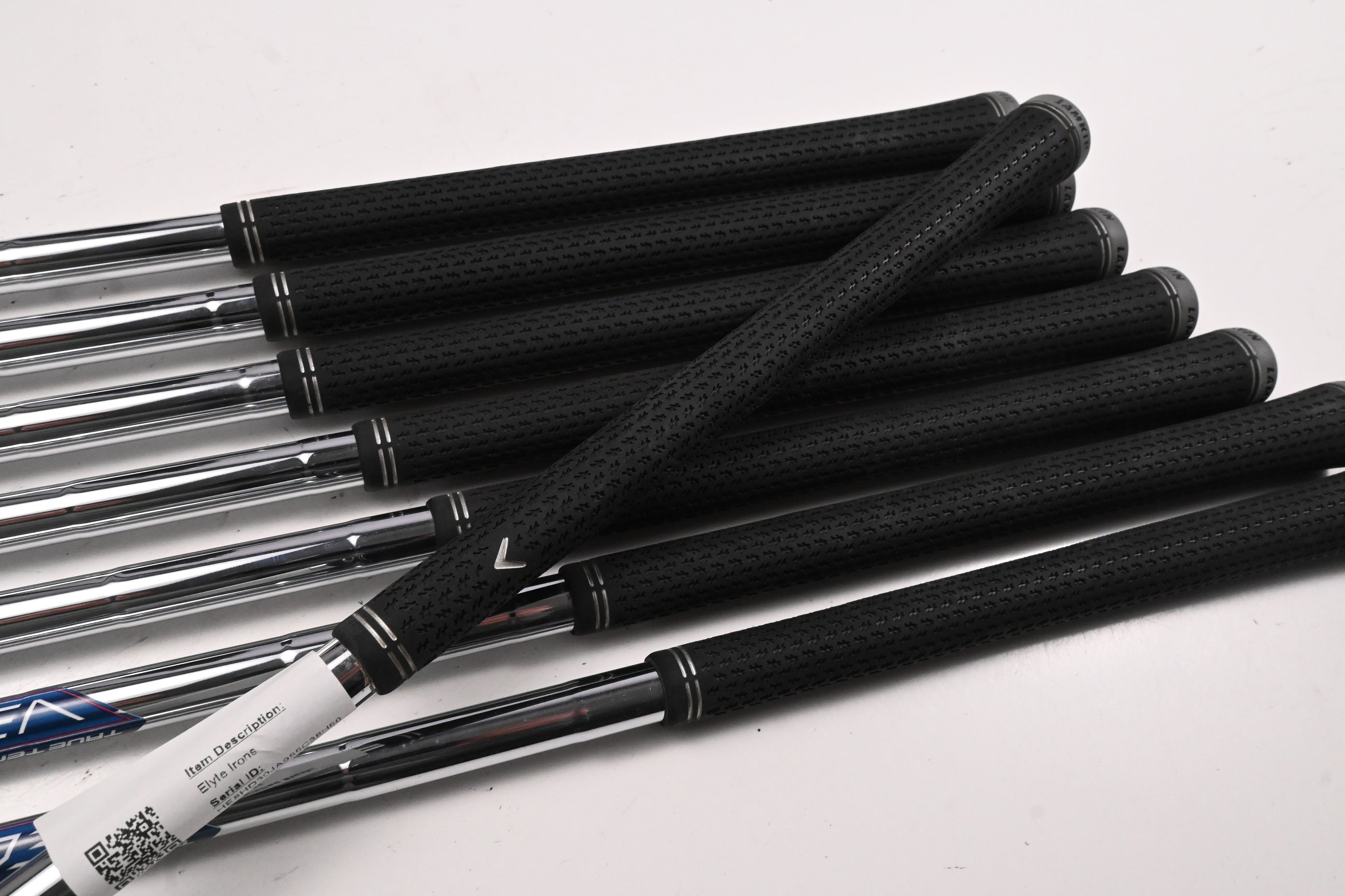 Callaway Elyte Irons / 4-PW+AW / Stiff Flex True Temper Vector 90 Shafts