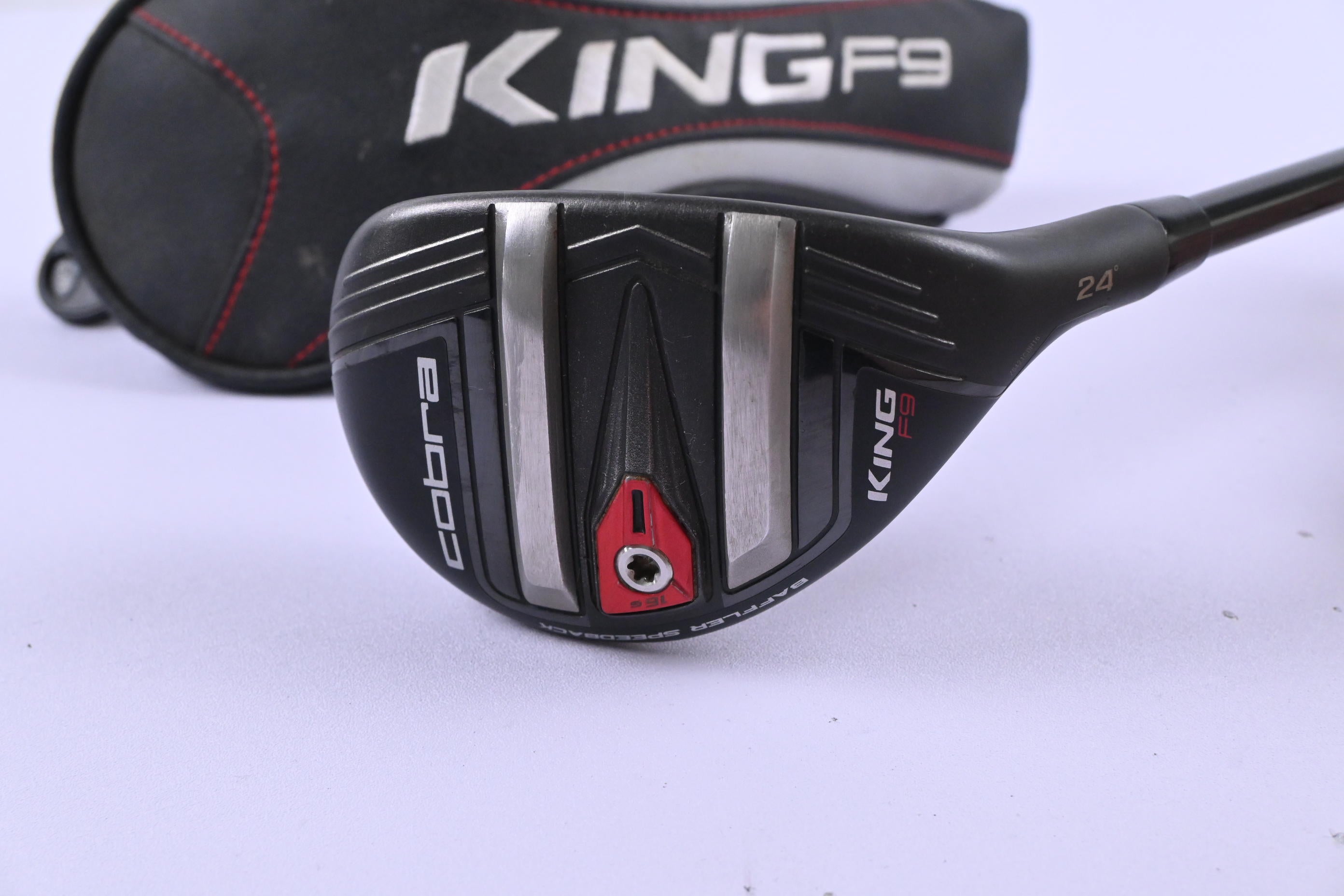 Cobra King F9 #5 Hybrid / 24 Degree / Regular Flex Fujikura Atmos Black 7 Shaft