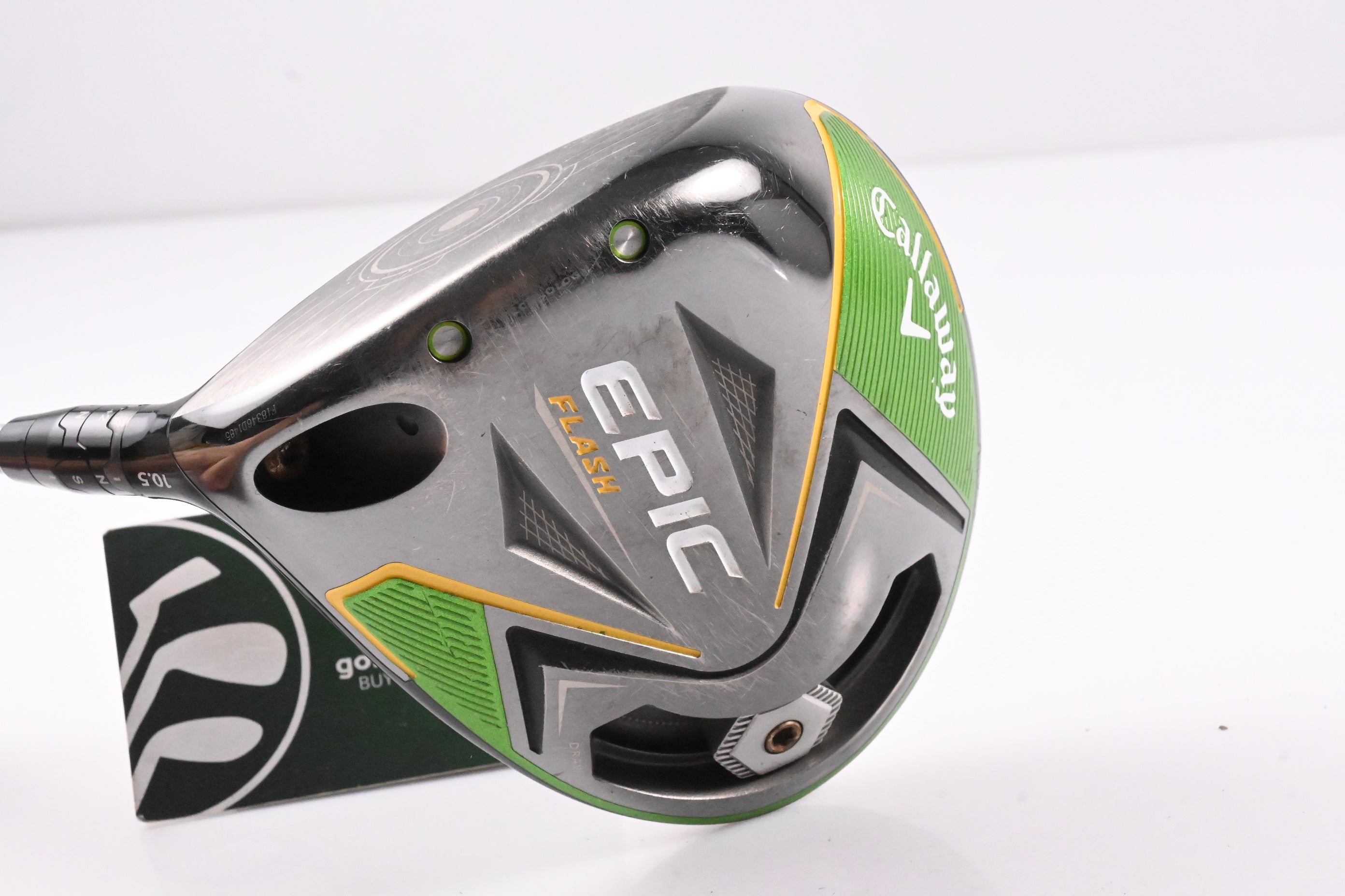 Left Hand Callaway Epic Flash Driver / 10.5 Degree / Regular Flex Evenflow 45