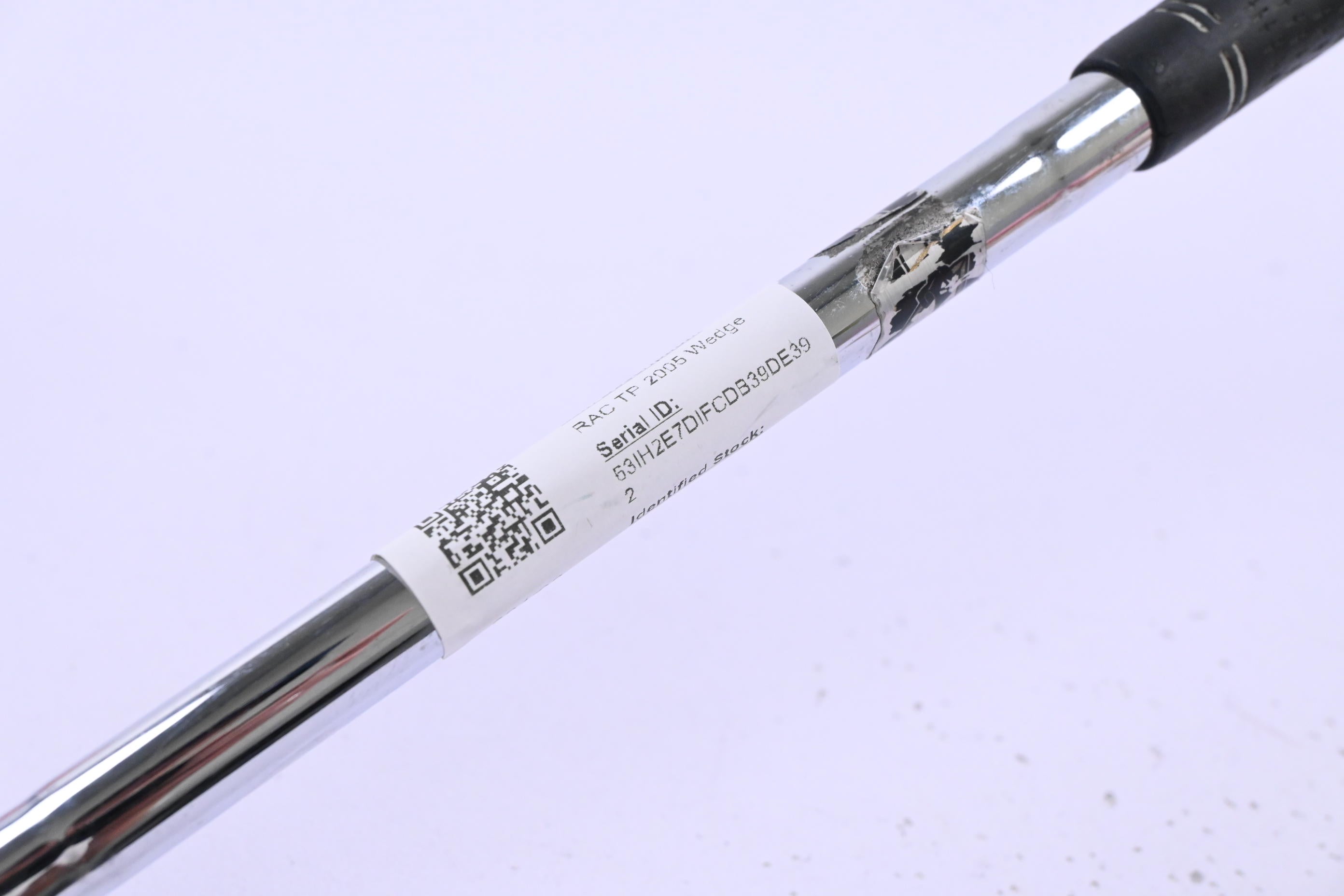 Left Hand Taylormade RAC TP 2005 Lob Wedge / 60 Degree / Wedge Flex RAC Shaft