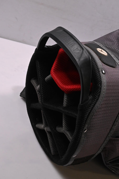 Motocaddy Club Series Cart Bag / 14-Way Divider / Grey, Red
