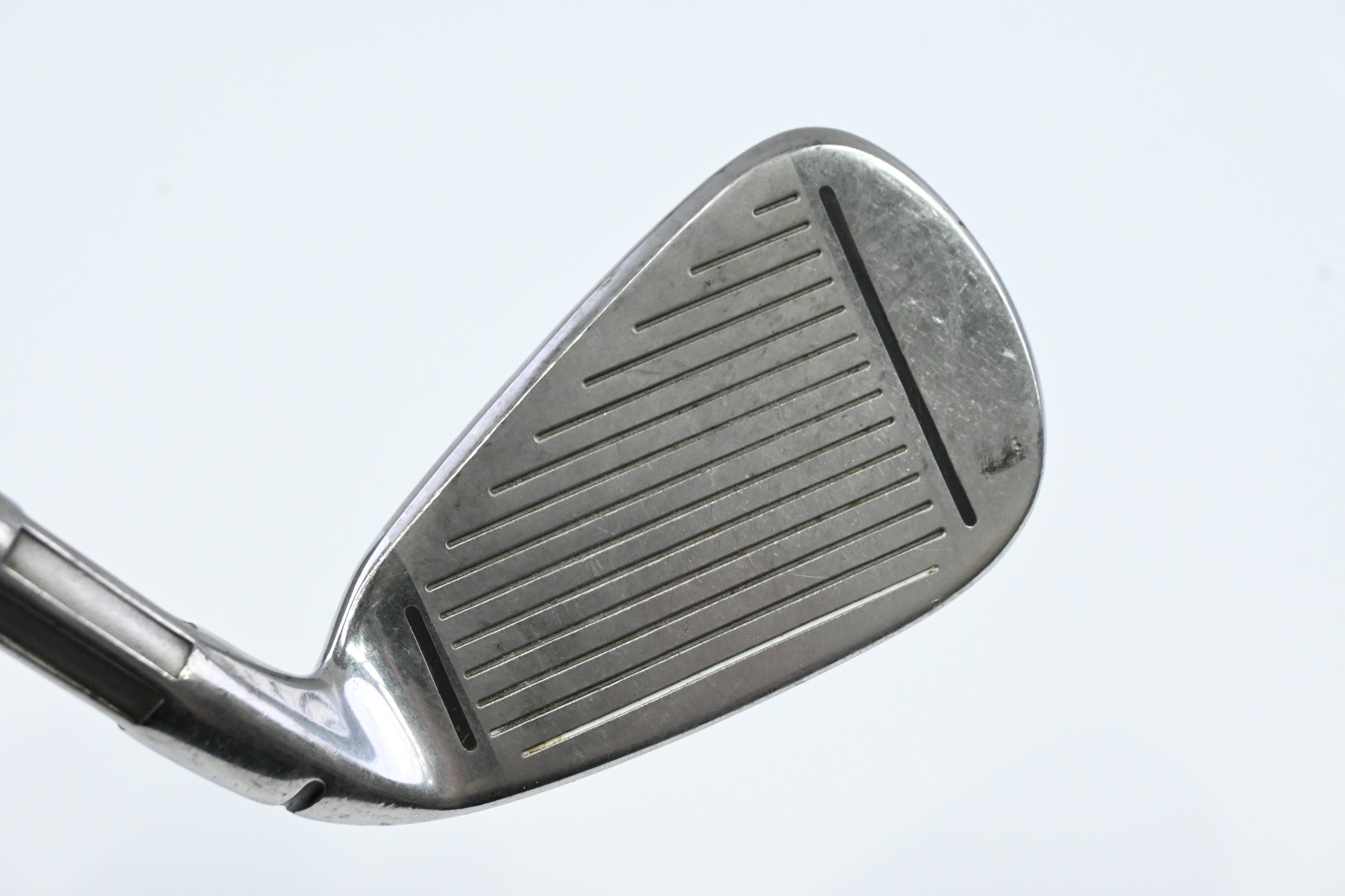 Left Hand Taylormade M4 #6 Iron / Regular Flex Fujikura Atmos Red 6 Shaft
