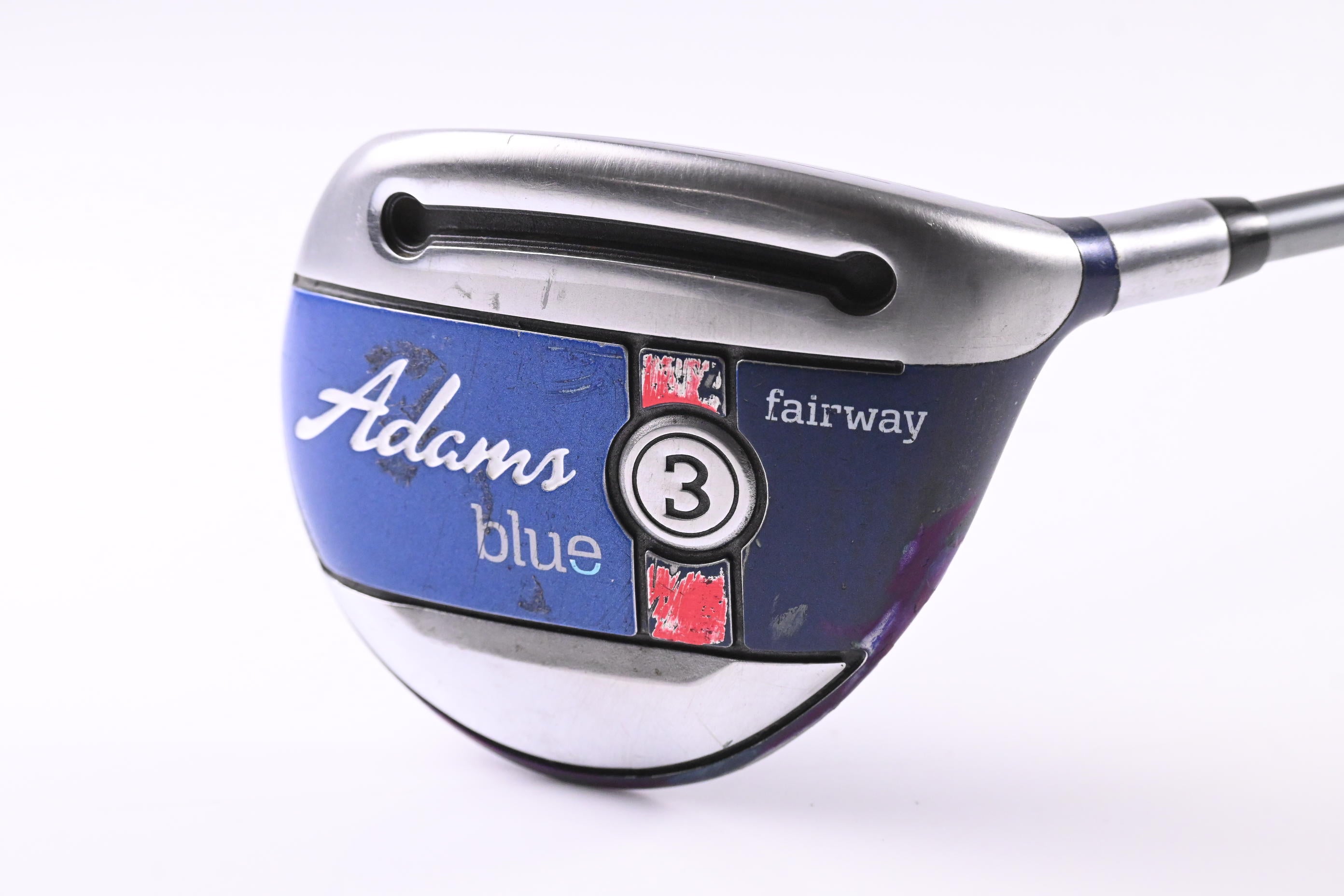 Adams Blue #3 Wood / 15 Degree / Senior Flex Aldila Slimtech 55 Shaft