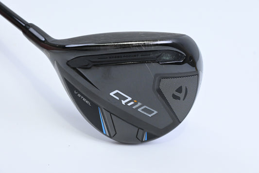 Left Hand Taylormade Qi10 #5 Wood / 18 Degree / Regular Flex Ventus TR Blue 6