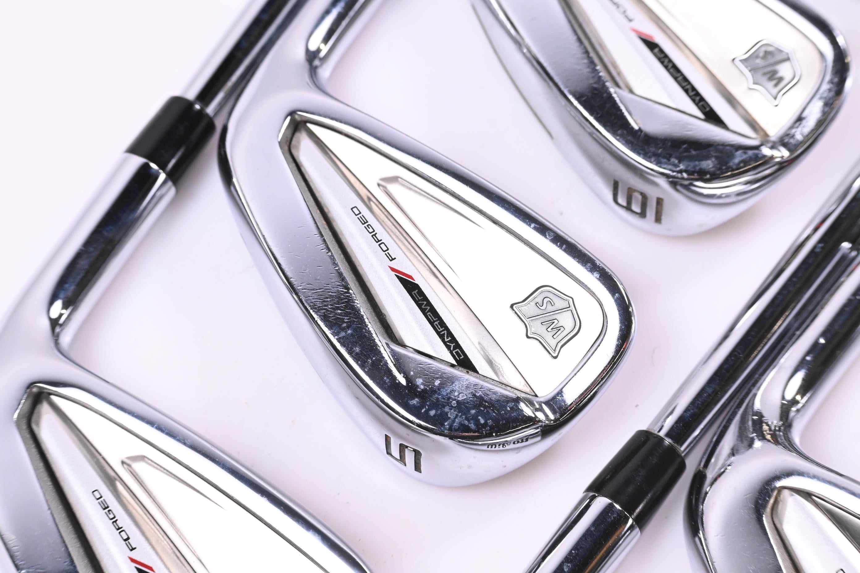 Wilson Dynapwr 2023 Forged Irons / 4-PW + GW / Regular Flex KBS Tour Lite Shaft