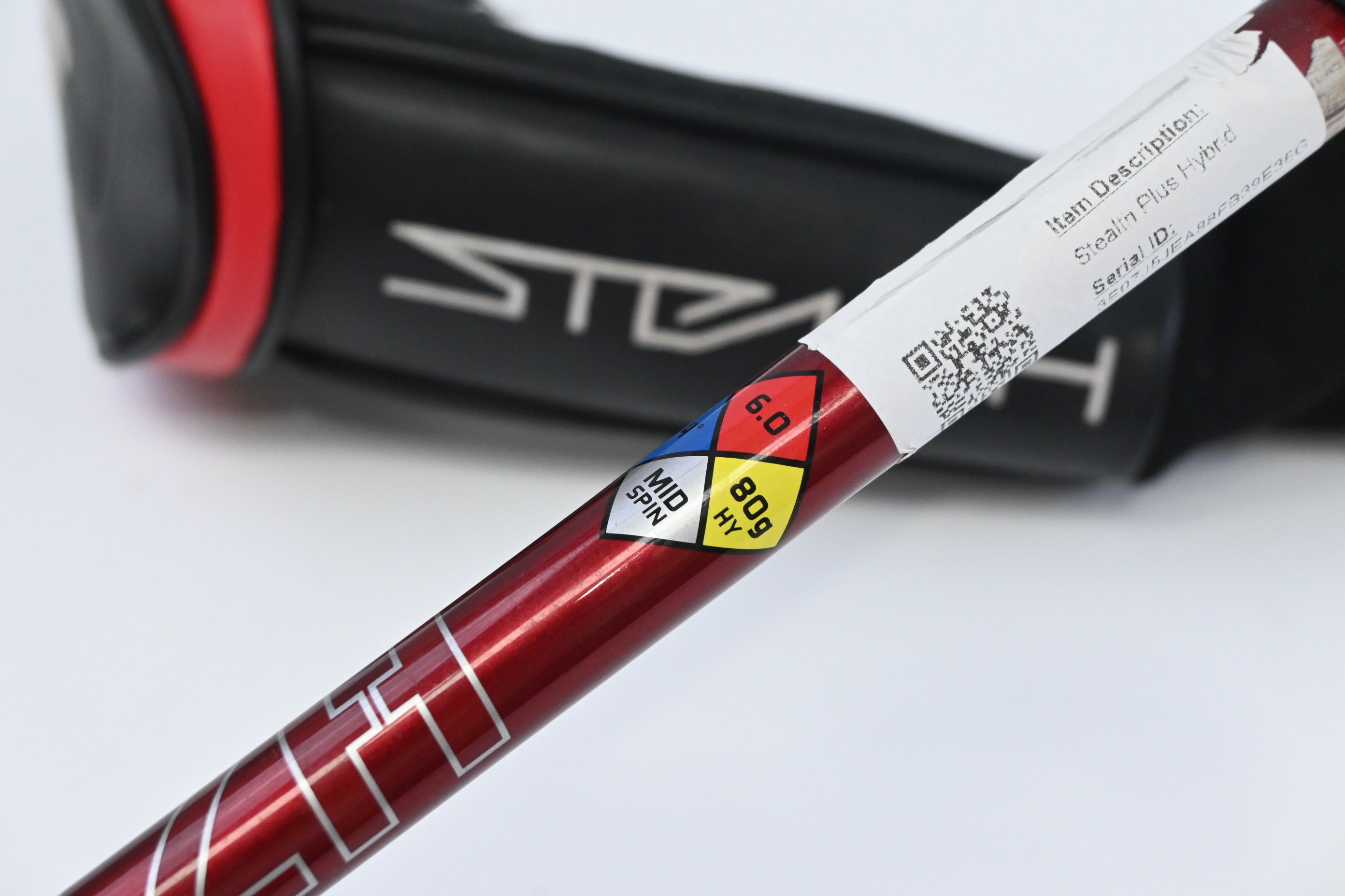 Taylormade Stealth Plus #3 Hybrid / 19.5 Degree / Stiff Flex HZRDUS Smoke RDX 80